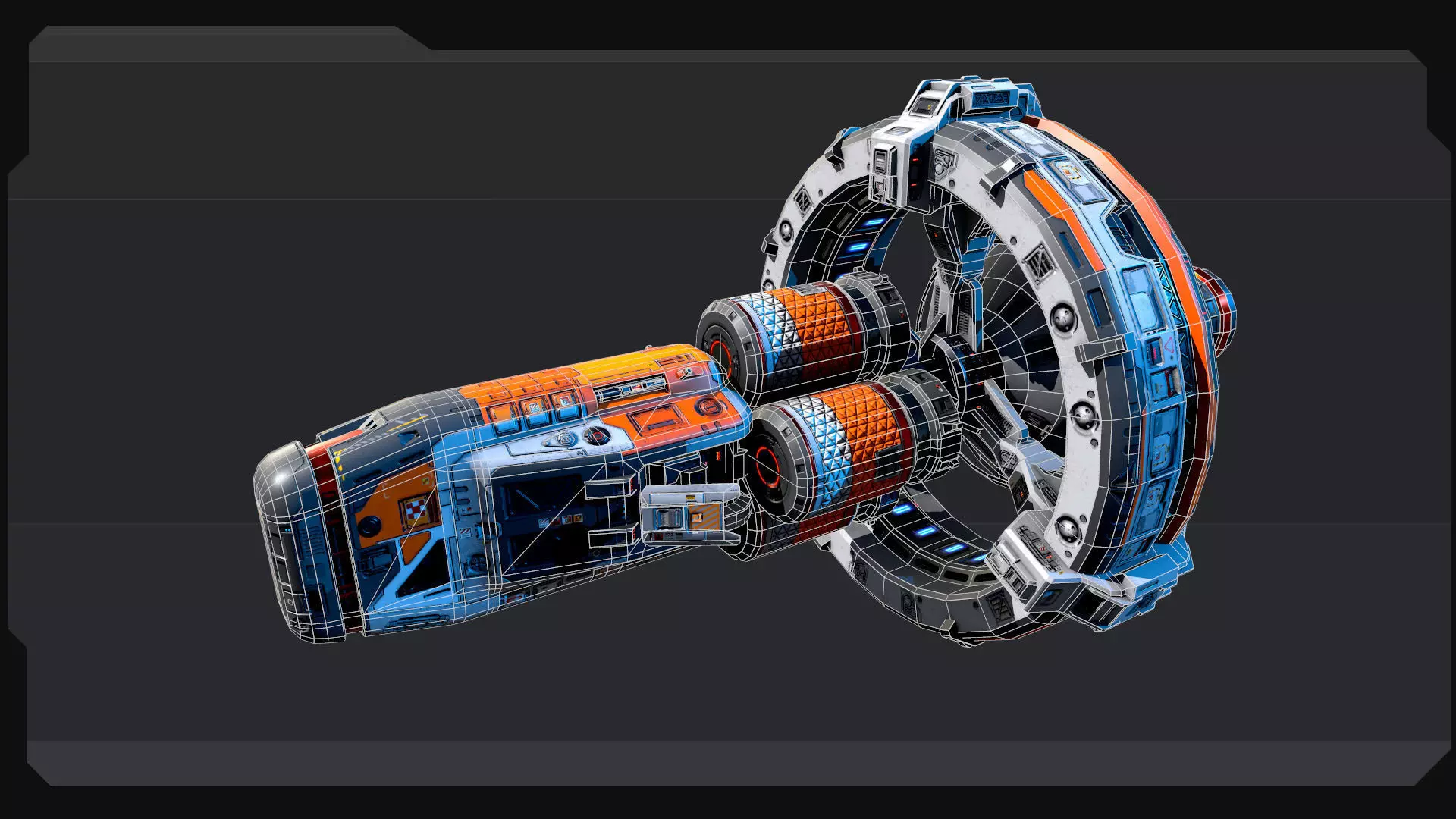 SPACE Explorer Pack Low-poly 3D model_11