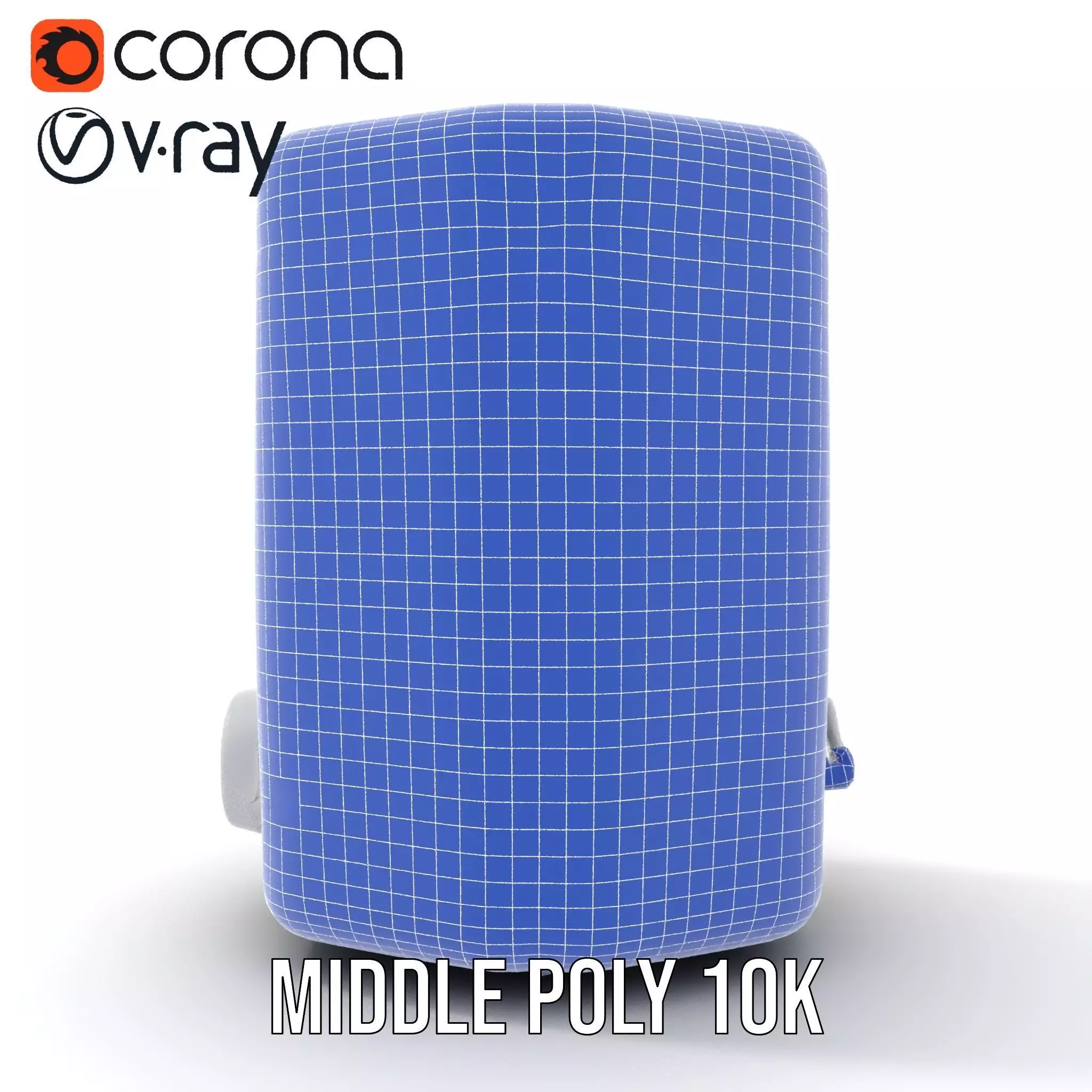 Compact Water Dispenser Model Pack Low-poly 3D model_31