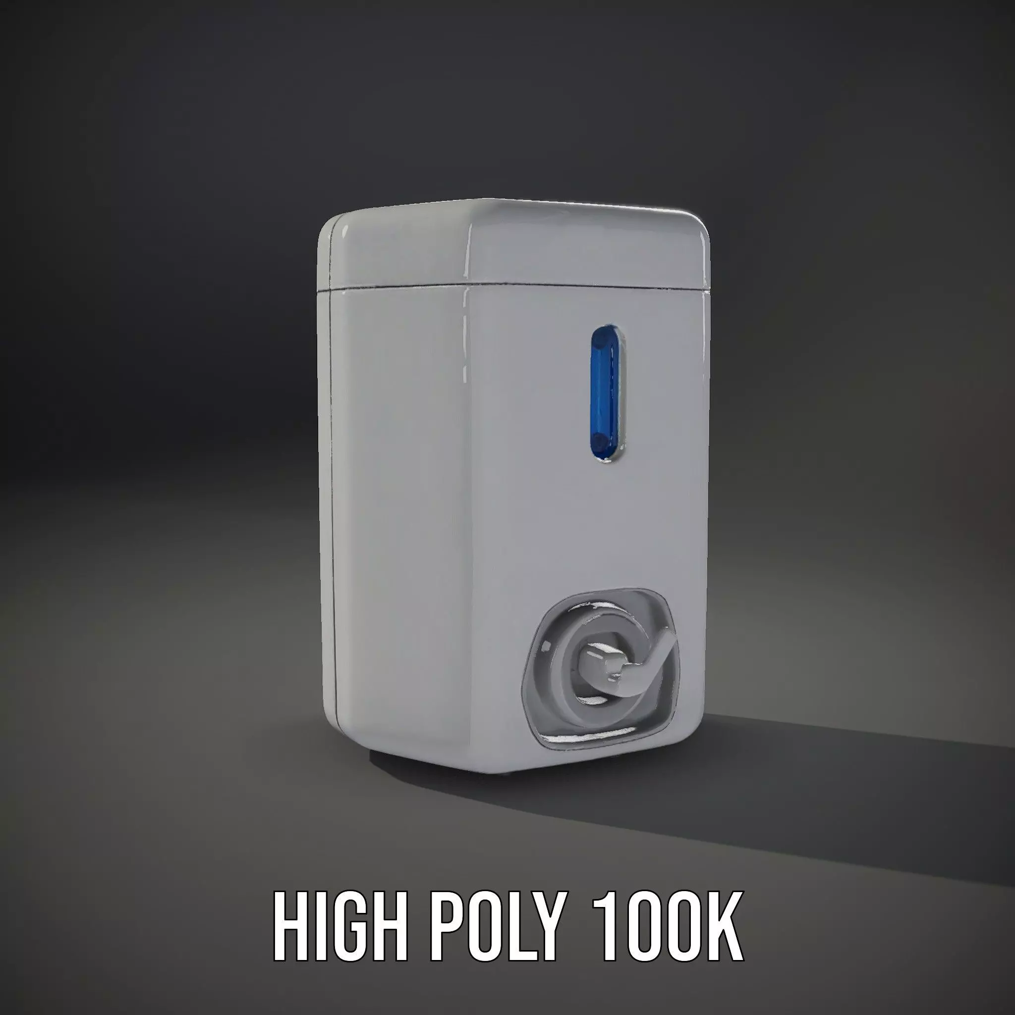 Compact Water Dispenser Model Pack Low-poly 3D model_11