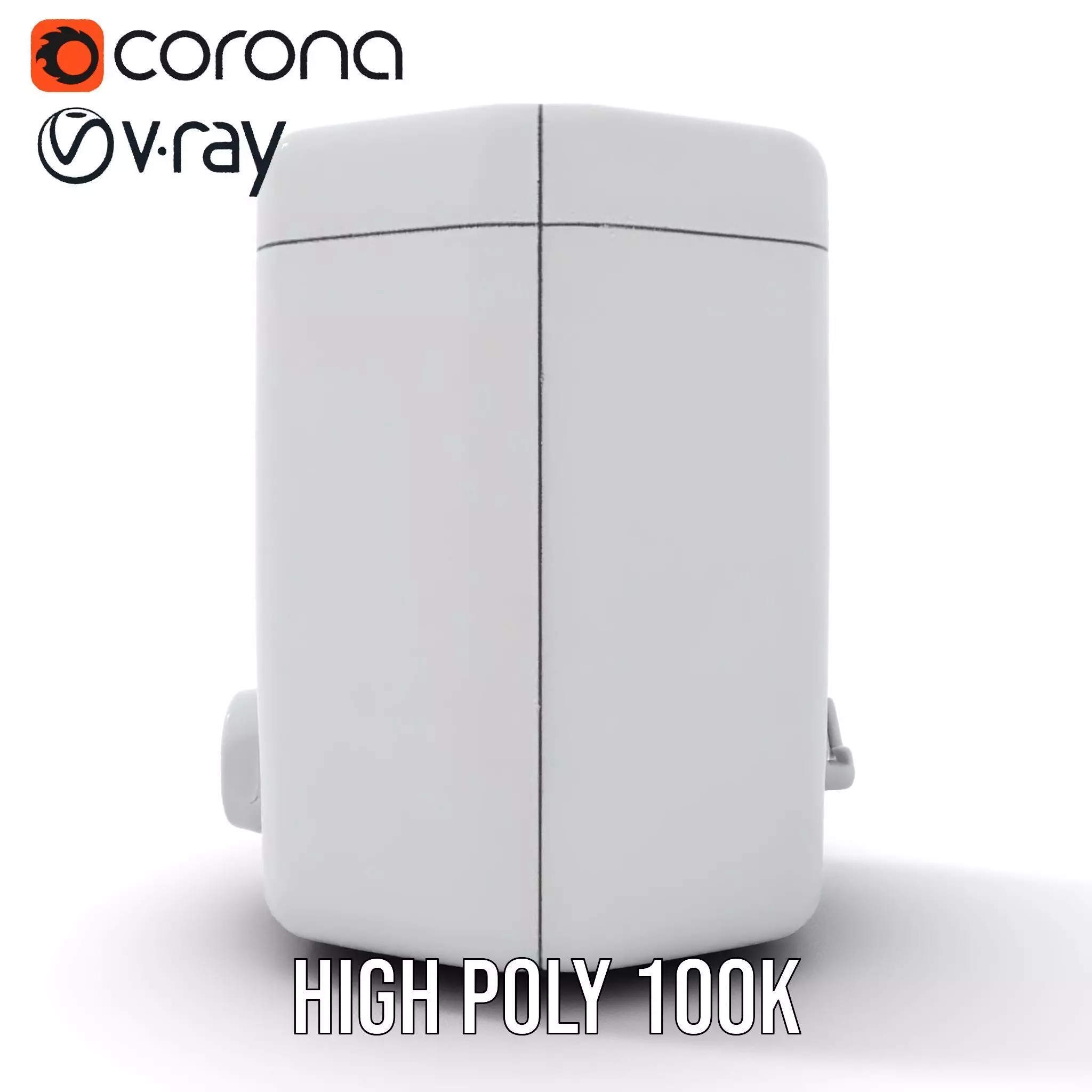 Compact Water Dispenser Model Pack Low-poly 3D model_24