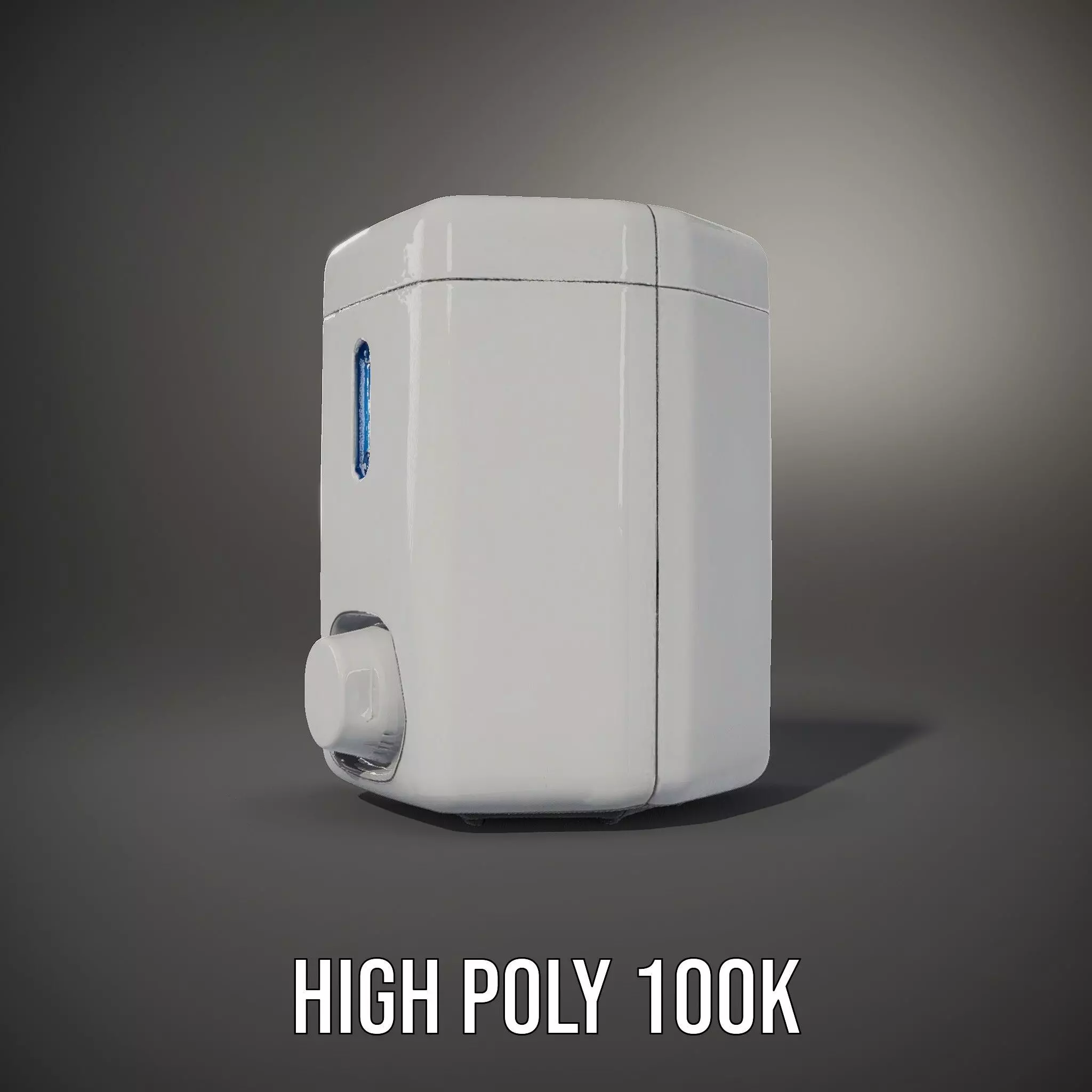 Compact Water Dispenser Model Pack Low-poly 3D model_9