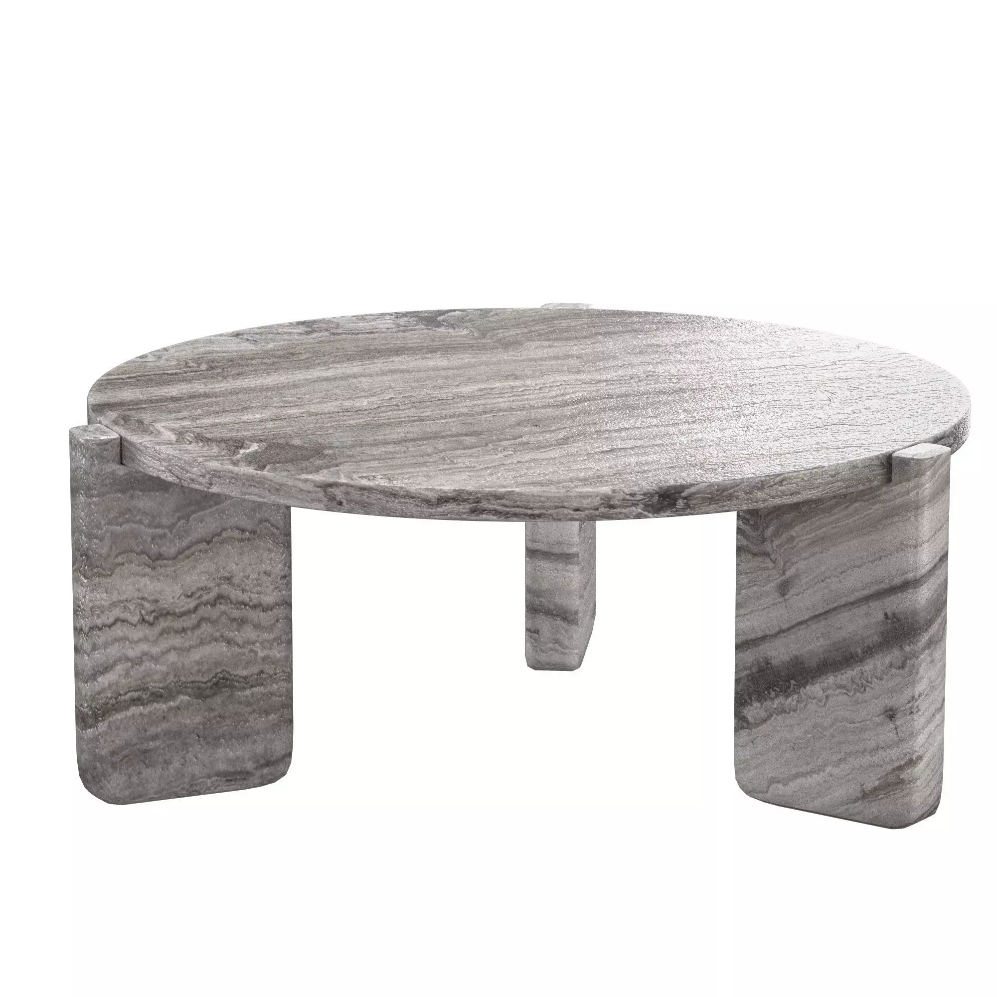 Lonelle Stone Coffee Table 3D model_1