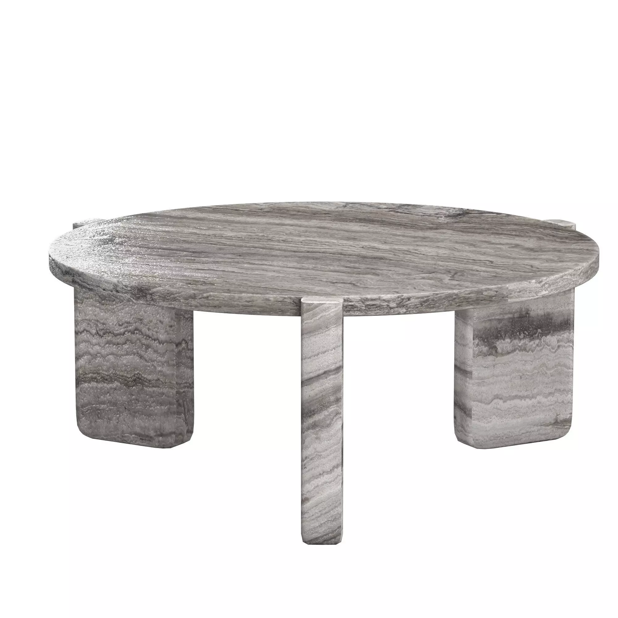 Lonelle Stone Coffee Table 3D model_2