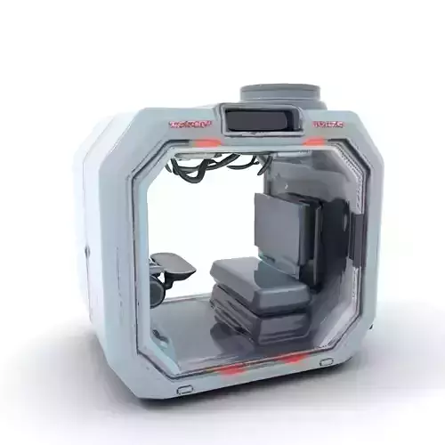 Futuristic SciFi Pod model pack Low-poly 3D model