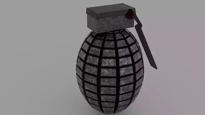 Realistic Grenade Game Asset