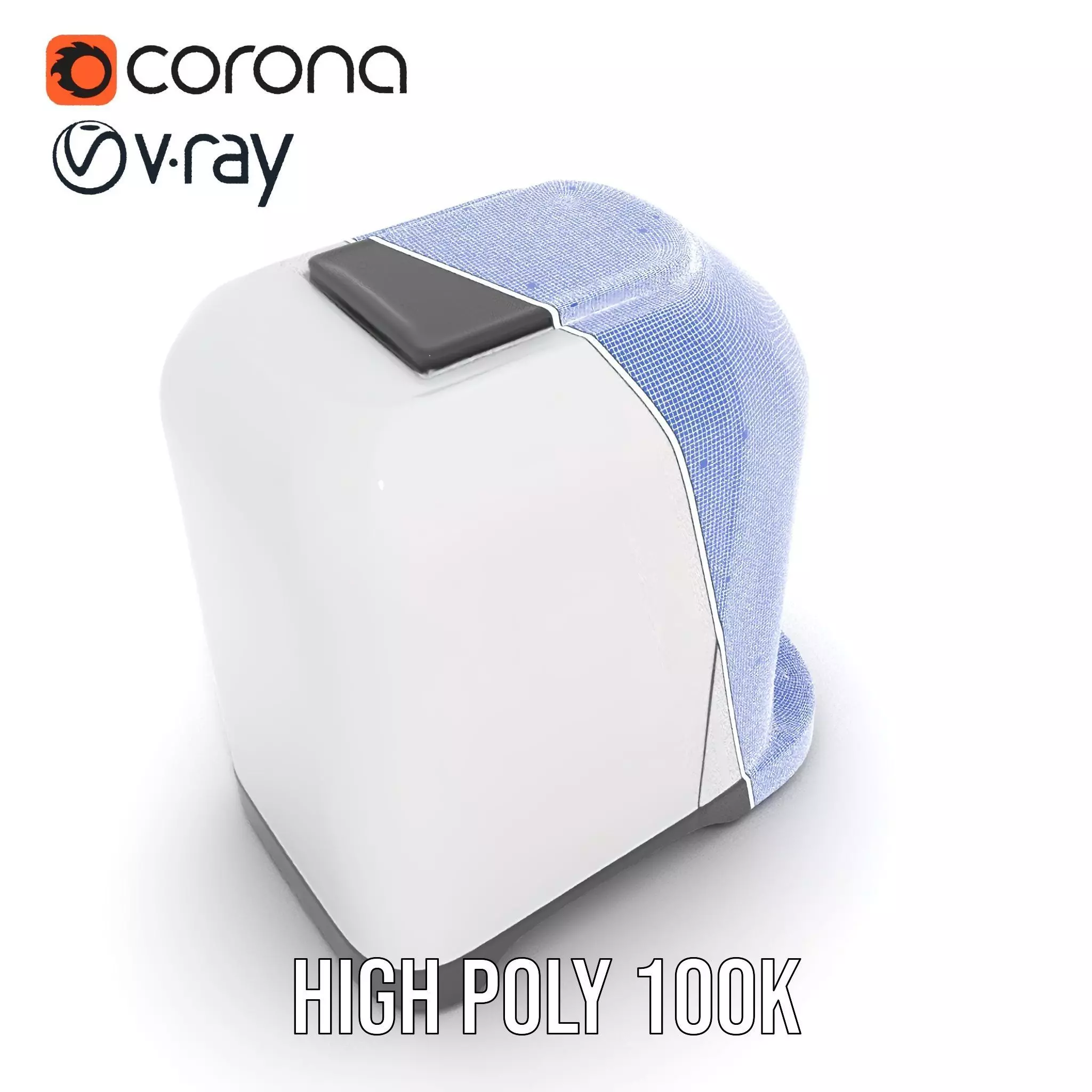 Smart Coffee Machine Model Pack with Interactive Features Low-poly 3D model_31