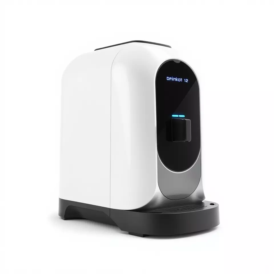 Smart Coffee Machine Model Pack with Interactive Features Low-poly 3D model_2