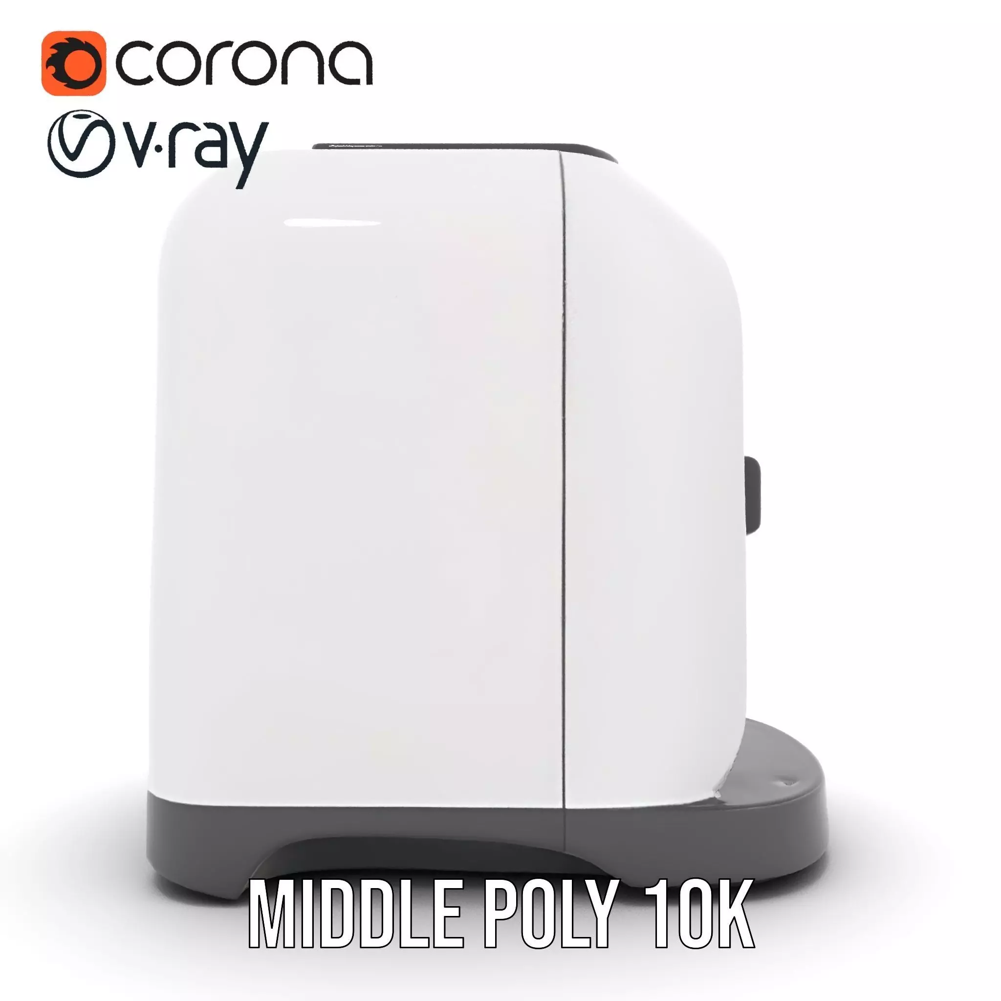 Smart Coffee Machine Model Pack with Interactive Features Low-poly 3D model_19