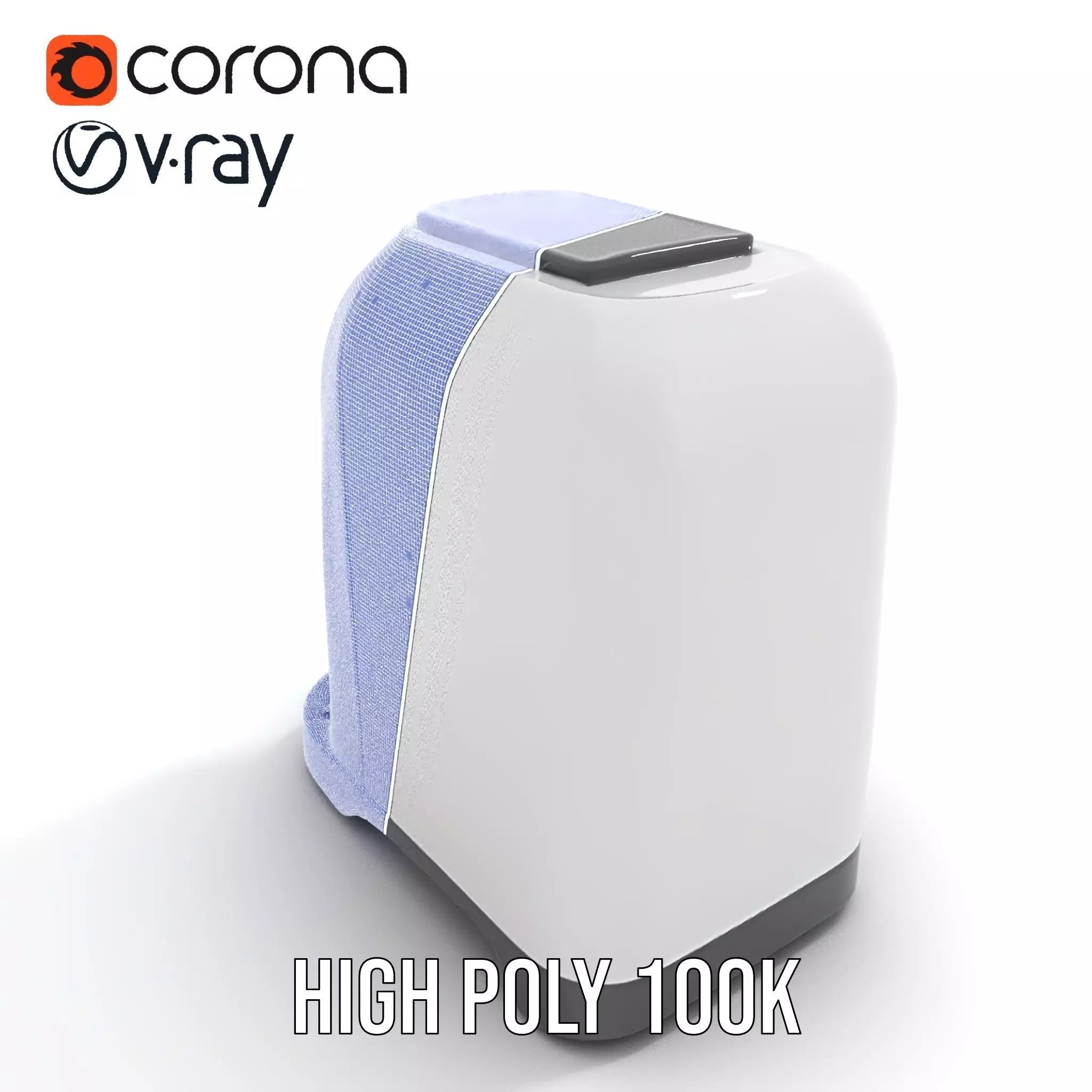 Smart Coffee Machine Model Pack with Interactive Features Low-poly 3D model_32