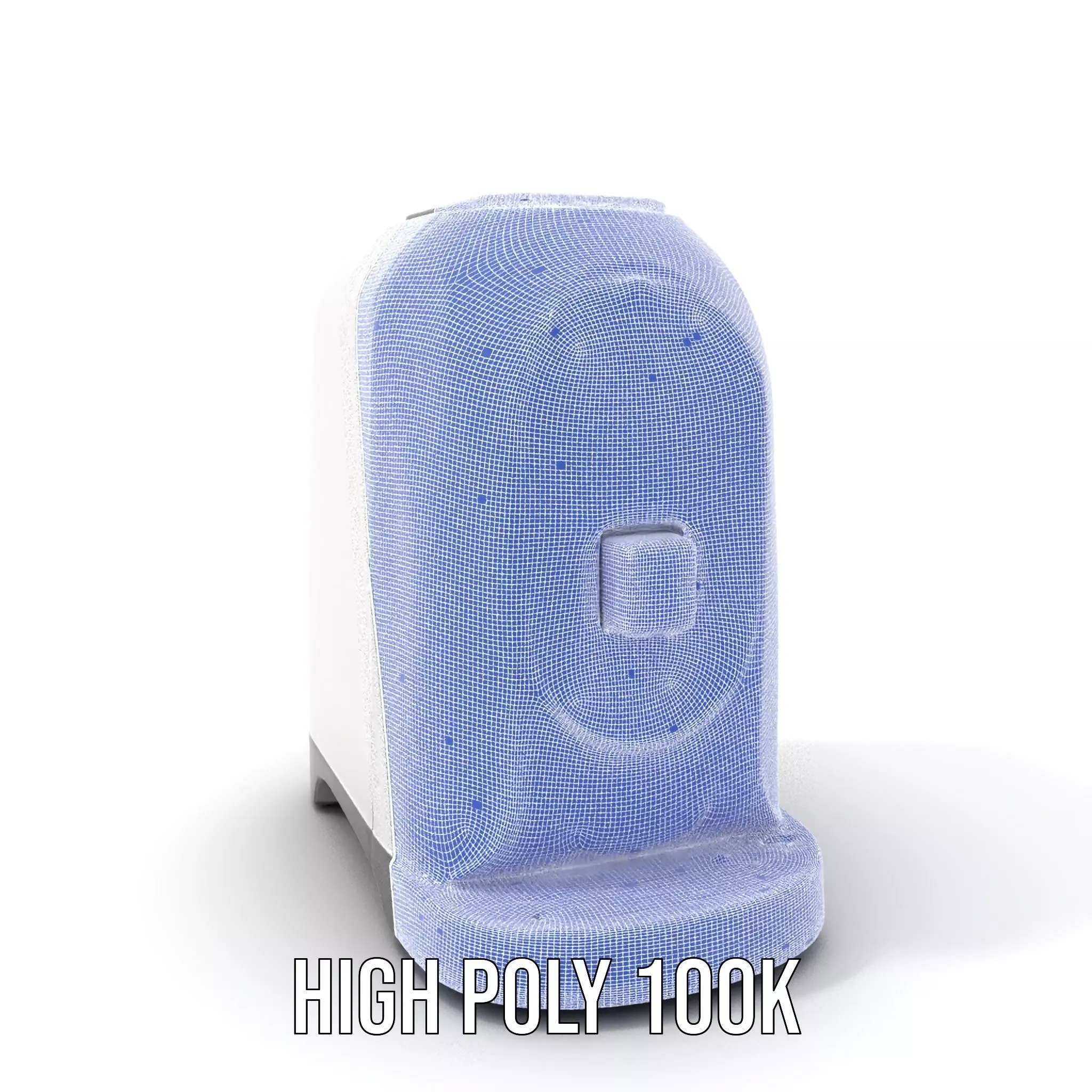 Smart Coffee Machine Model Pack with Interactive Features Low-poly 3D model_4