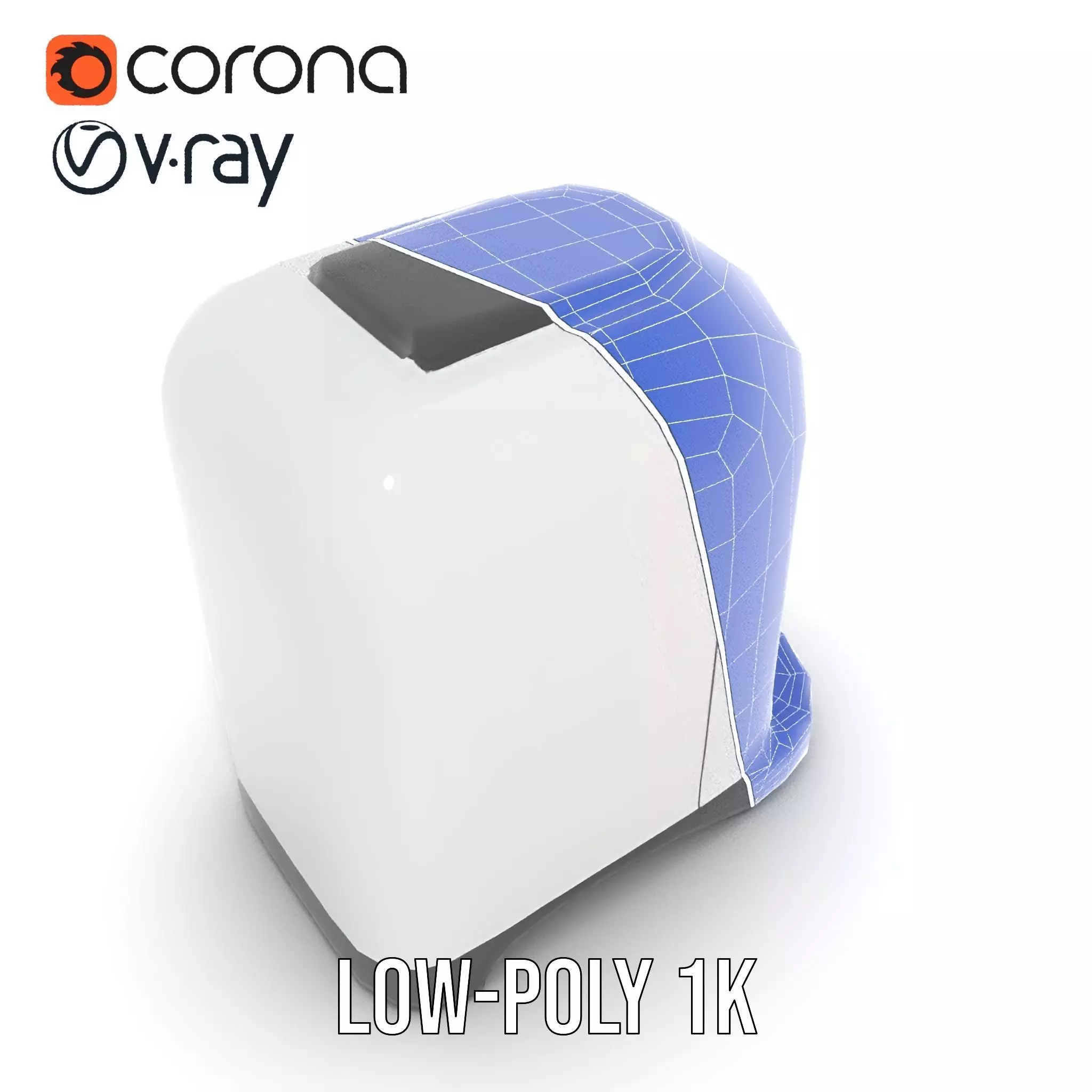 Smart Coffee Machine Model Pack with Interactive Features Low-poly 3D model_26