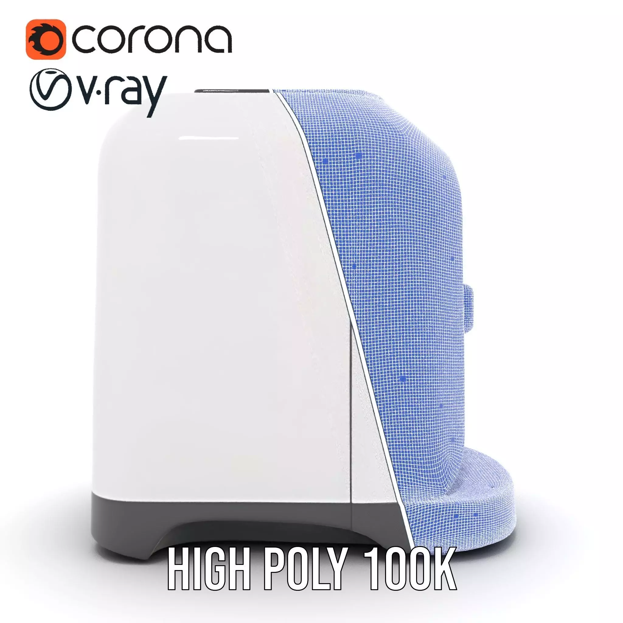 Smart Coffee Machine Model Pack with Interactive Features Low-poly 3D model_33