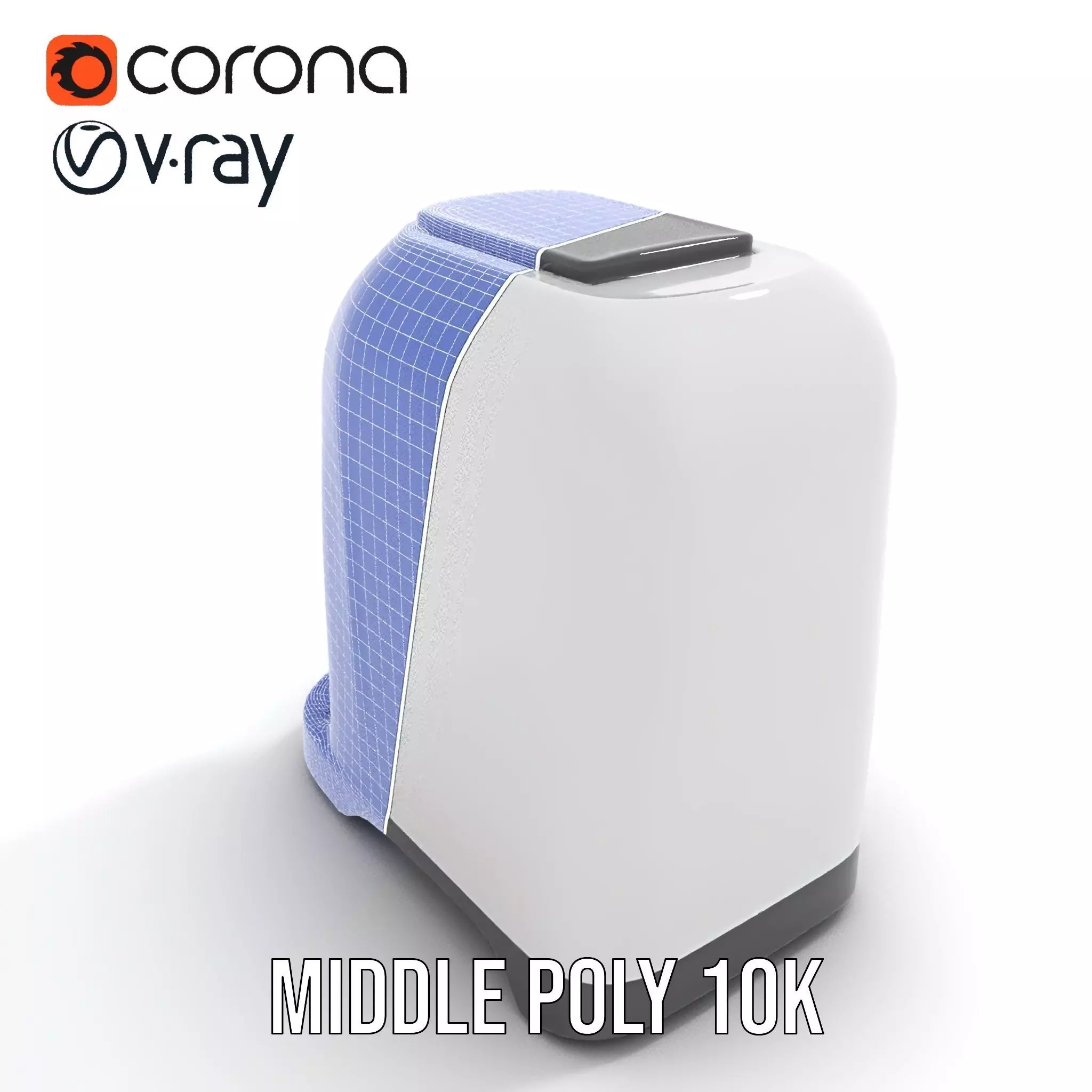 Smart Coffee Machine Model Pack with Interactive Features Low-poly 3D model_22