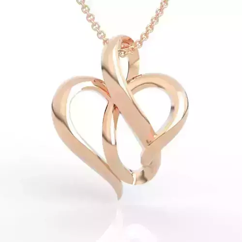Revolutionary Heart Infinity Pendant 