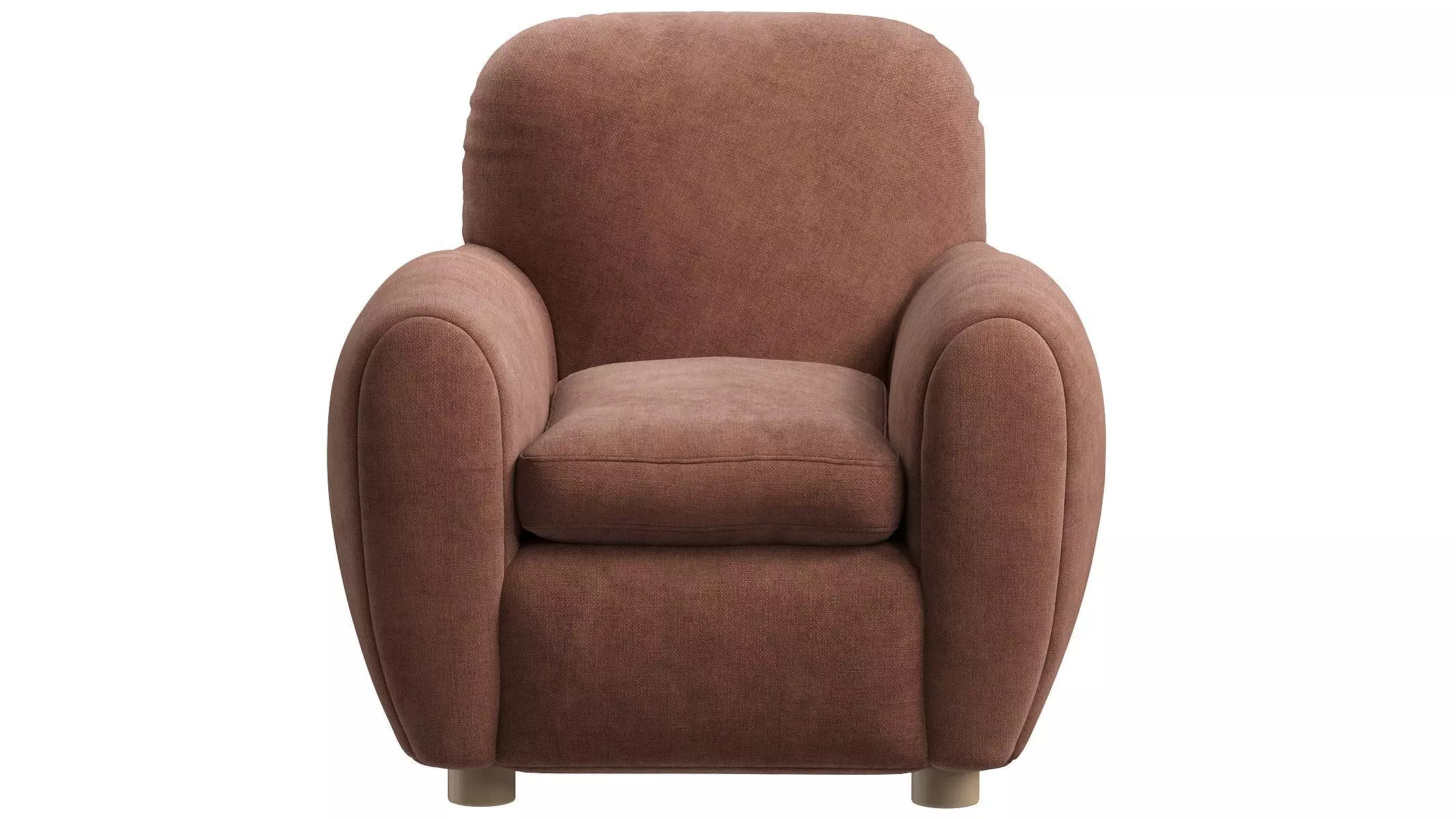 Pair Of Curved Lounge Chair 3D model_2