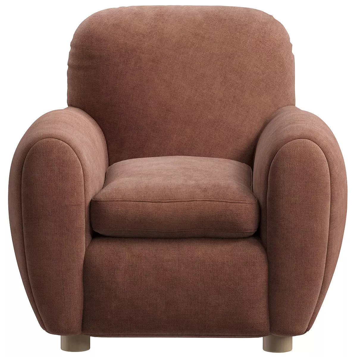 Pair Of Curved Lounge Chair 3D model_20