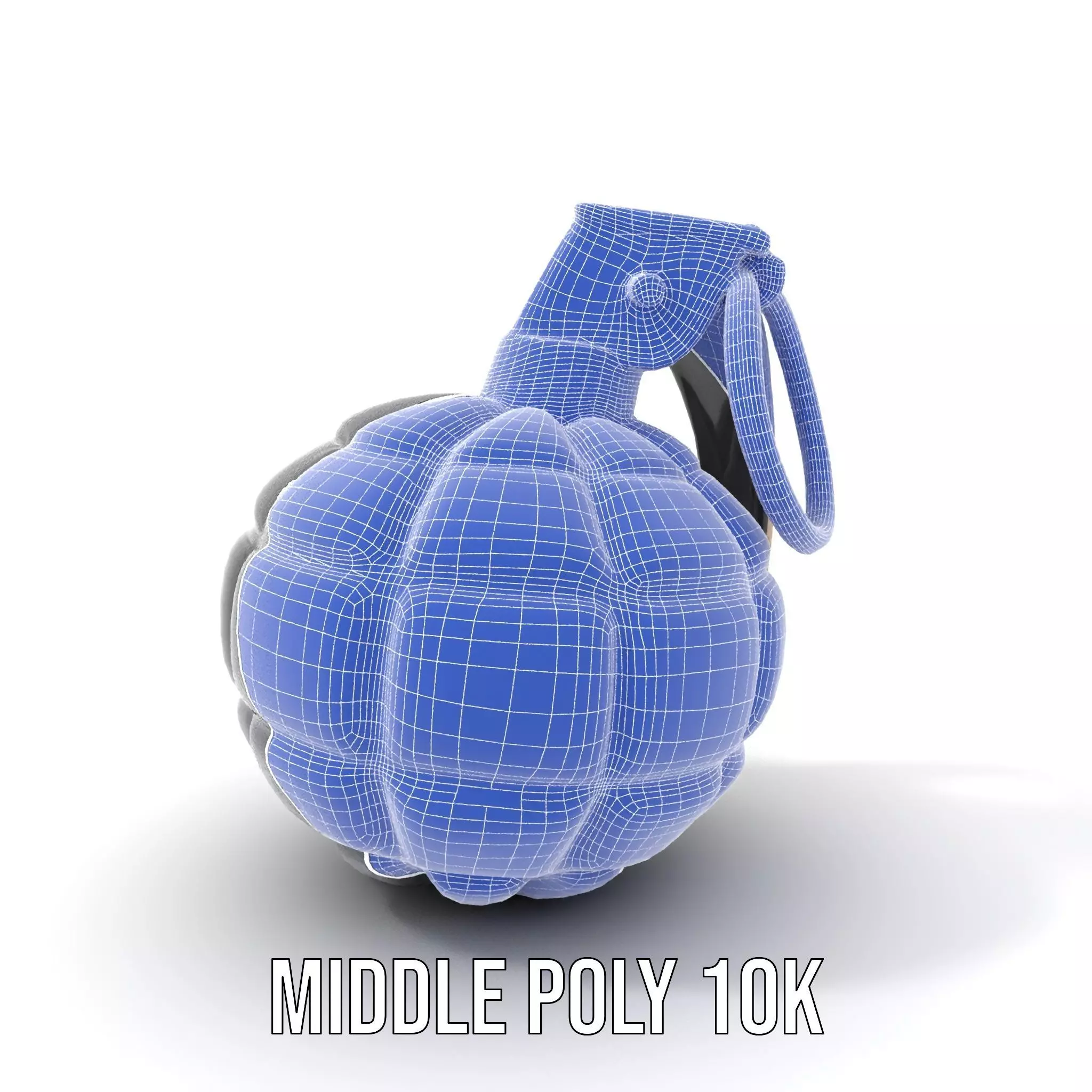 Grenade model pack with detailed texture and design Low-poly 3D model_21
