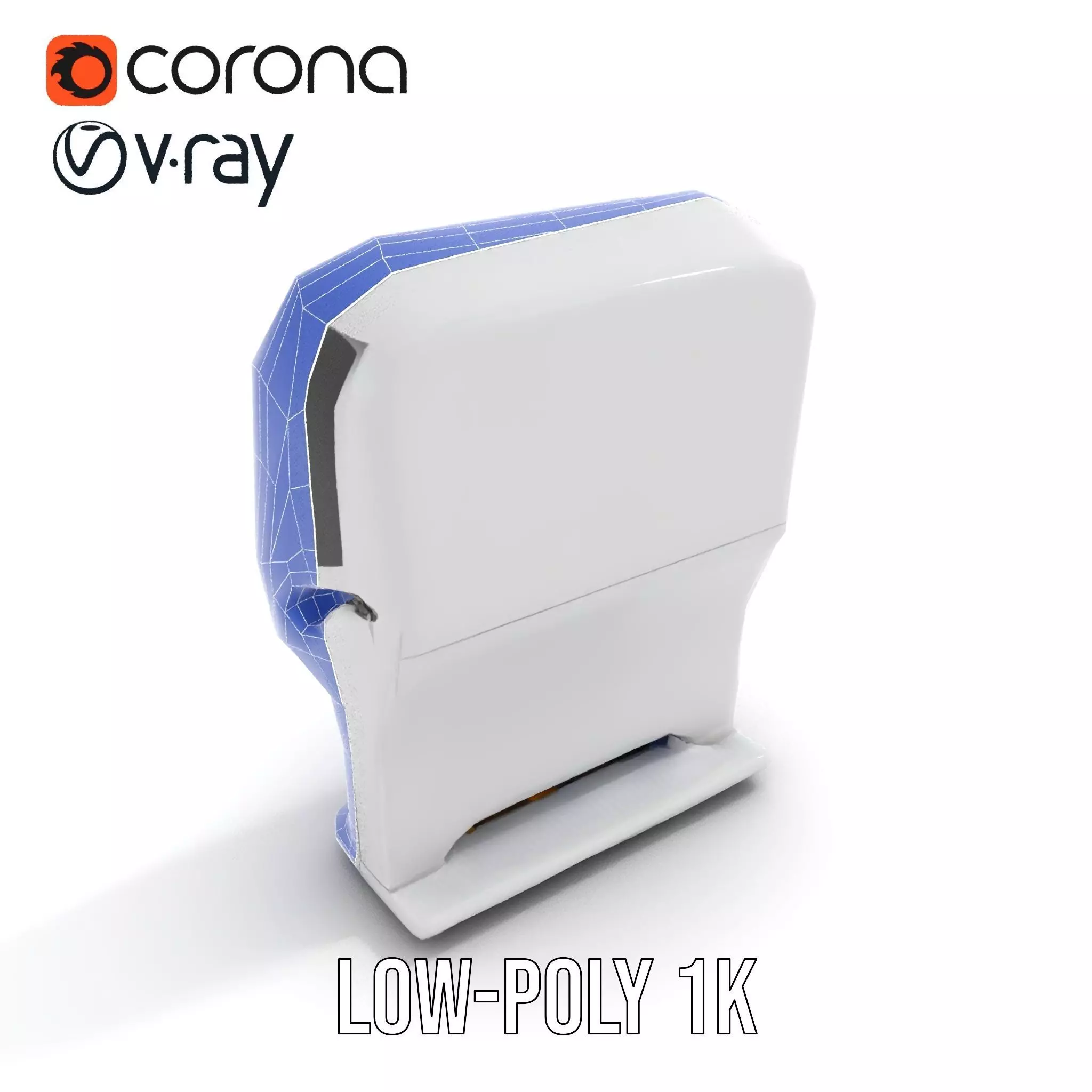 Foodwave One Model Pack for Interactive Kitchen Display Low-poly 3D model_7