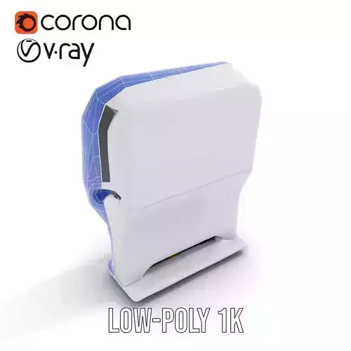 Foodwave One Model Pack for Interactive Kitchen Display Low-poly 3D model 7