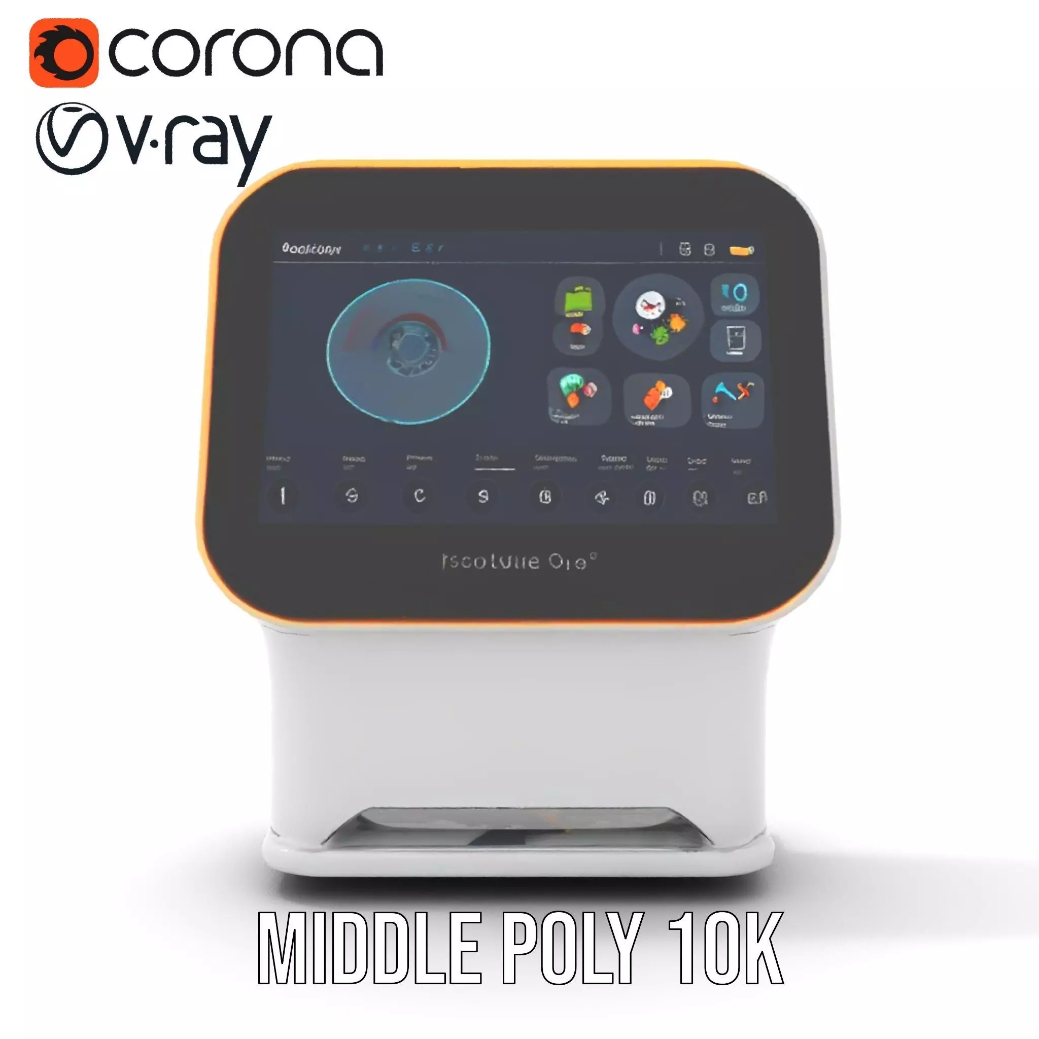 Foodwave One Model Pack for Interactive Kitchen Display Low-poly 3D model_13