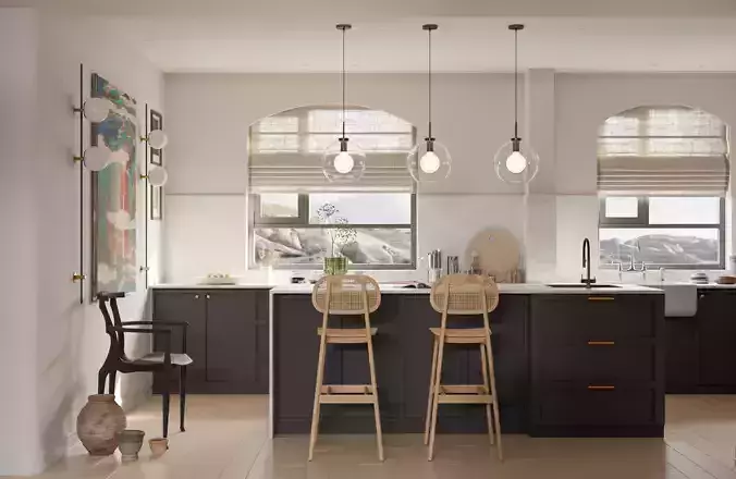 French ancient style indoor life scene