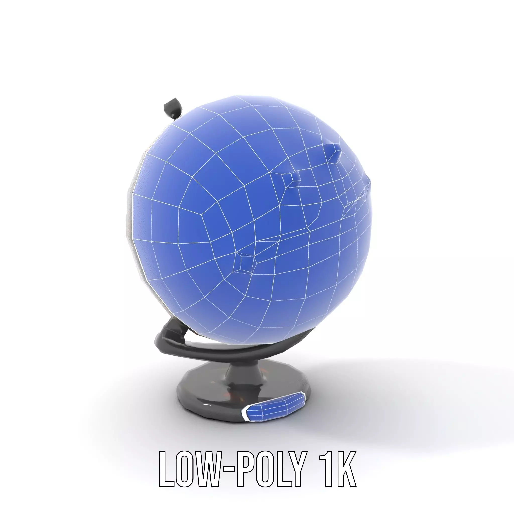 Astronomical Globe Model Pack with Detailed Star Map Low-poly 3D model_16