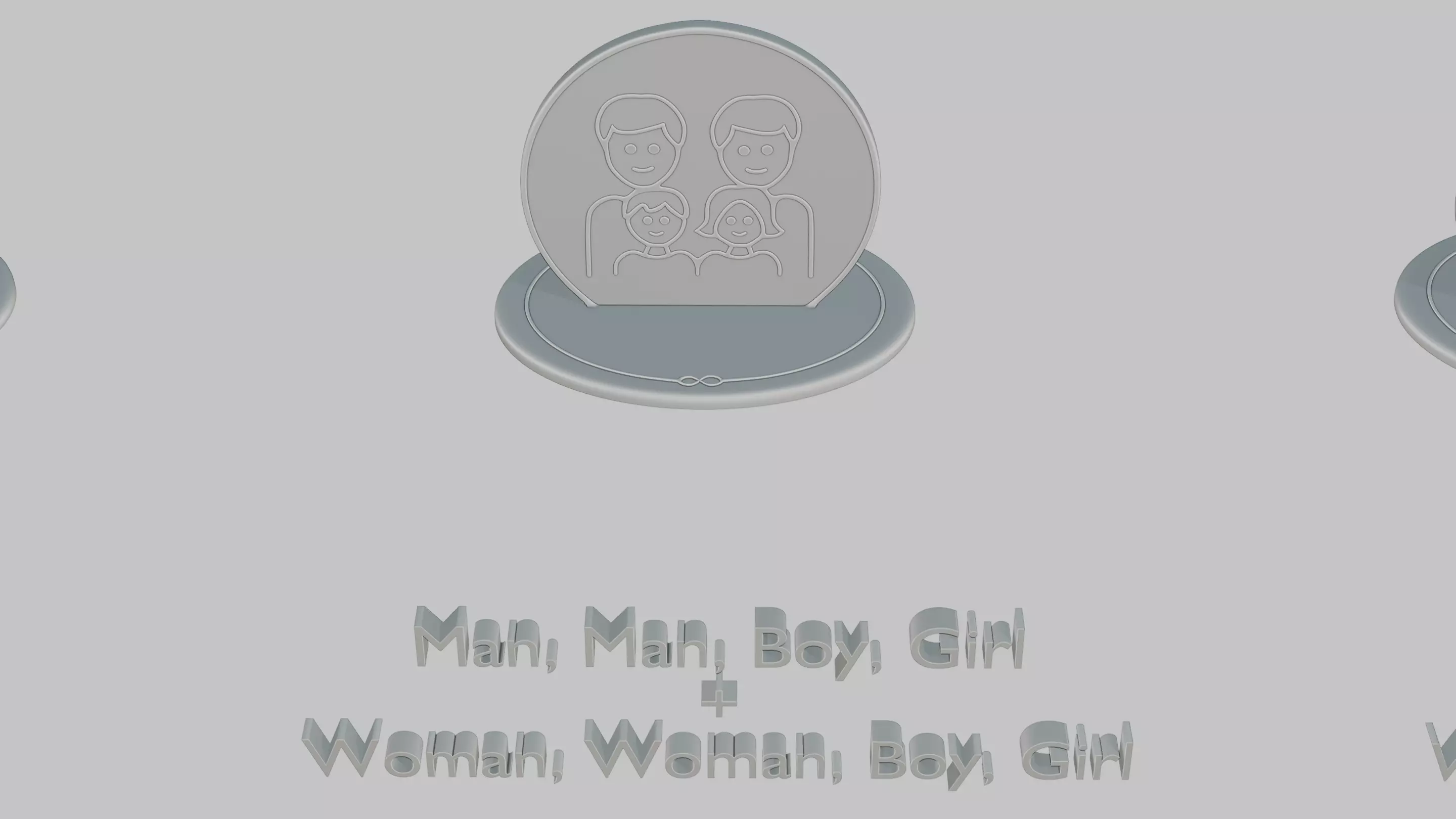 Emoji Statues Family Full Collection 3D print model_19