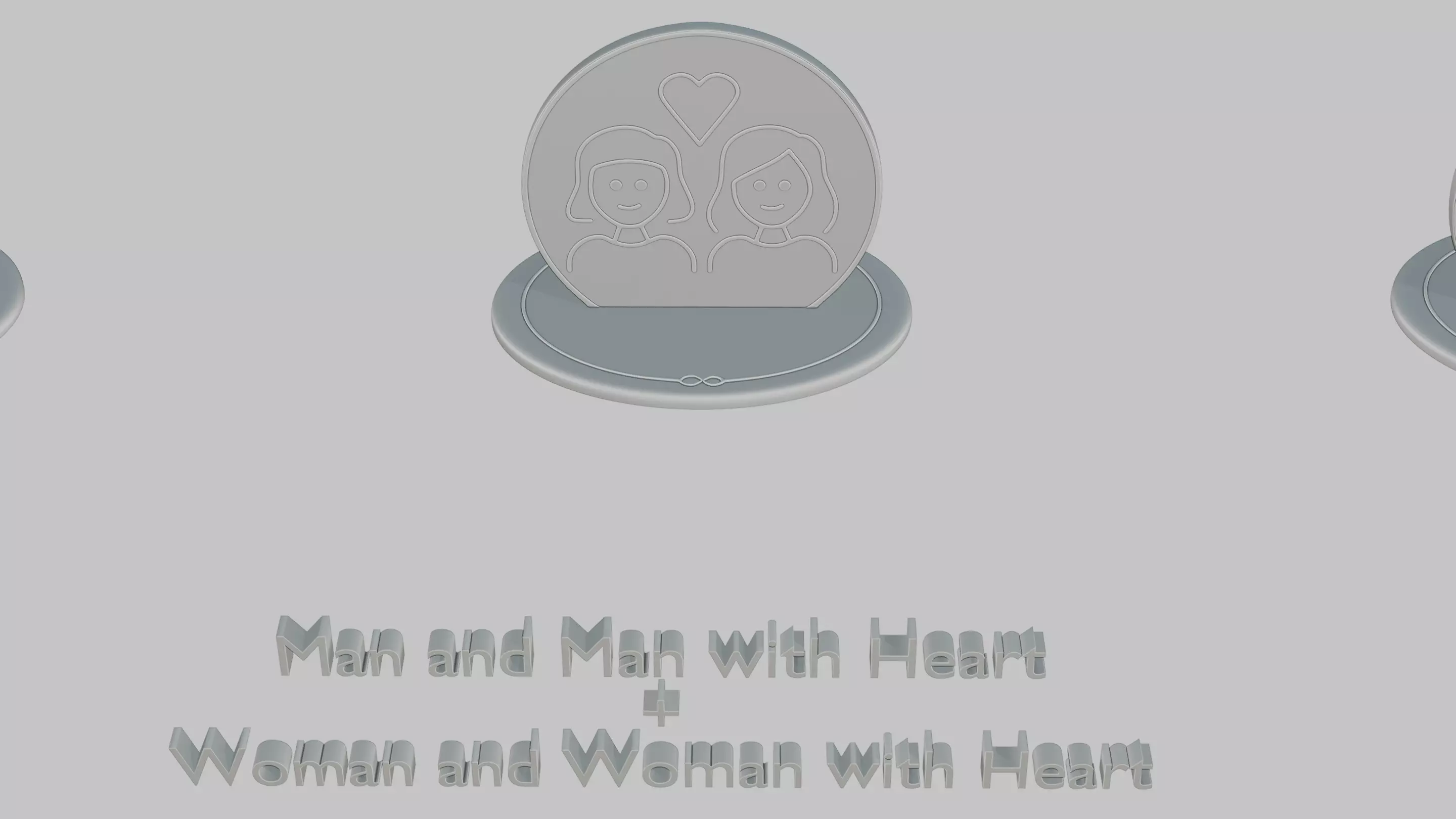 Emoji Statues Family Full Collection 3D print model_4