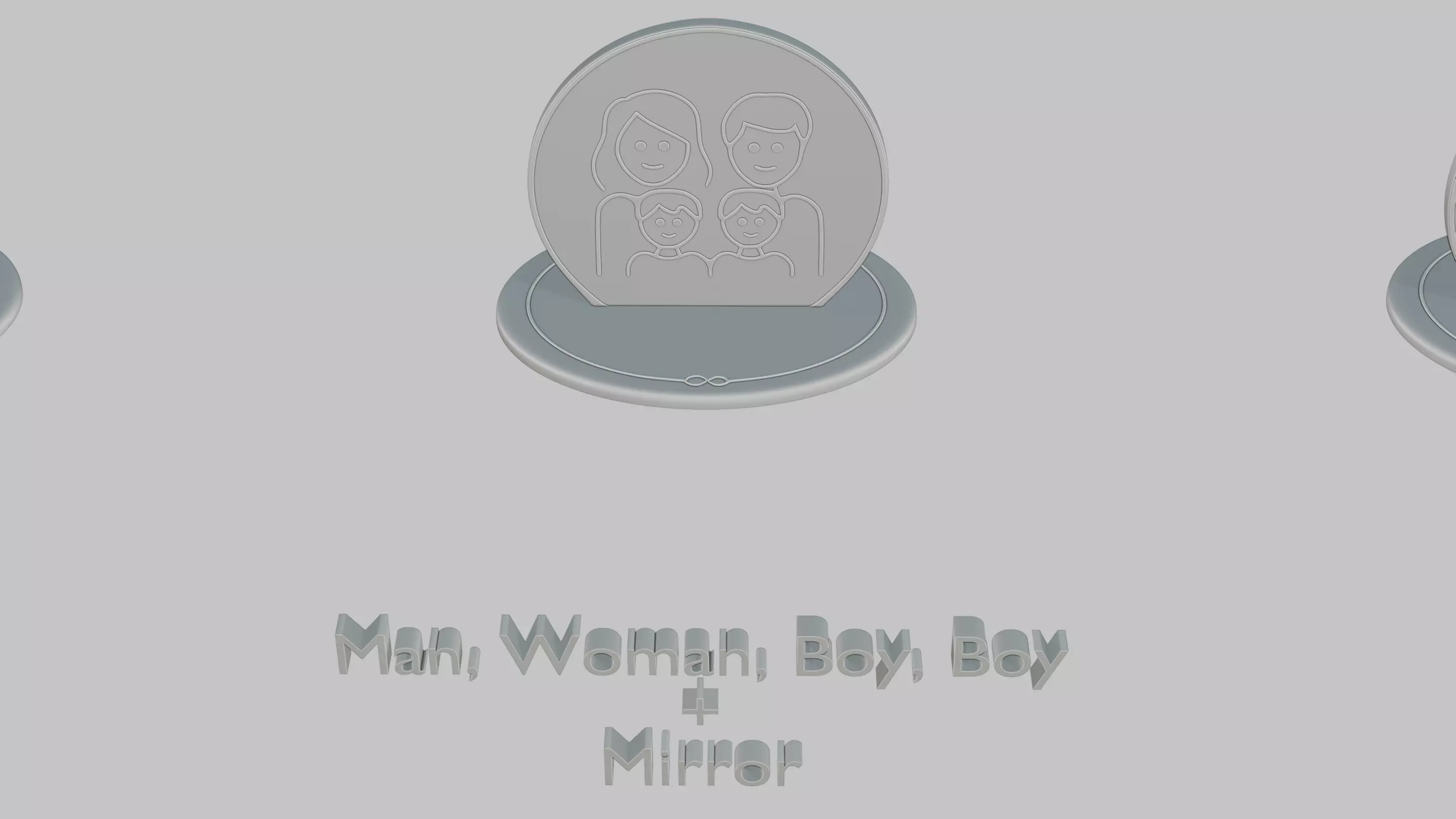 Emoji Statues Family Full Collection 3D print model_12