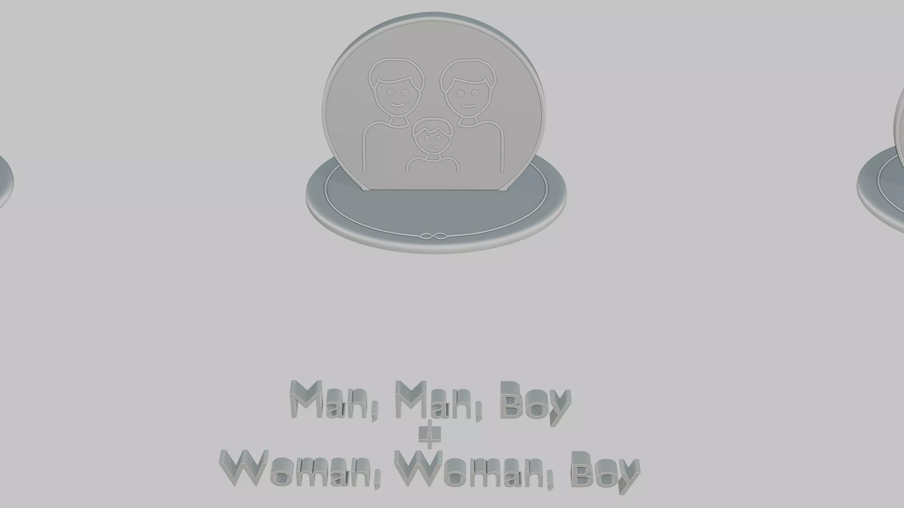 Emoji Statues Family Full Collection 3D print model_15