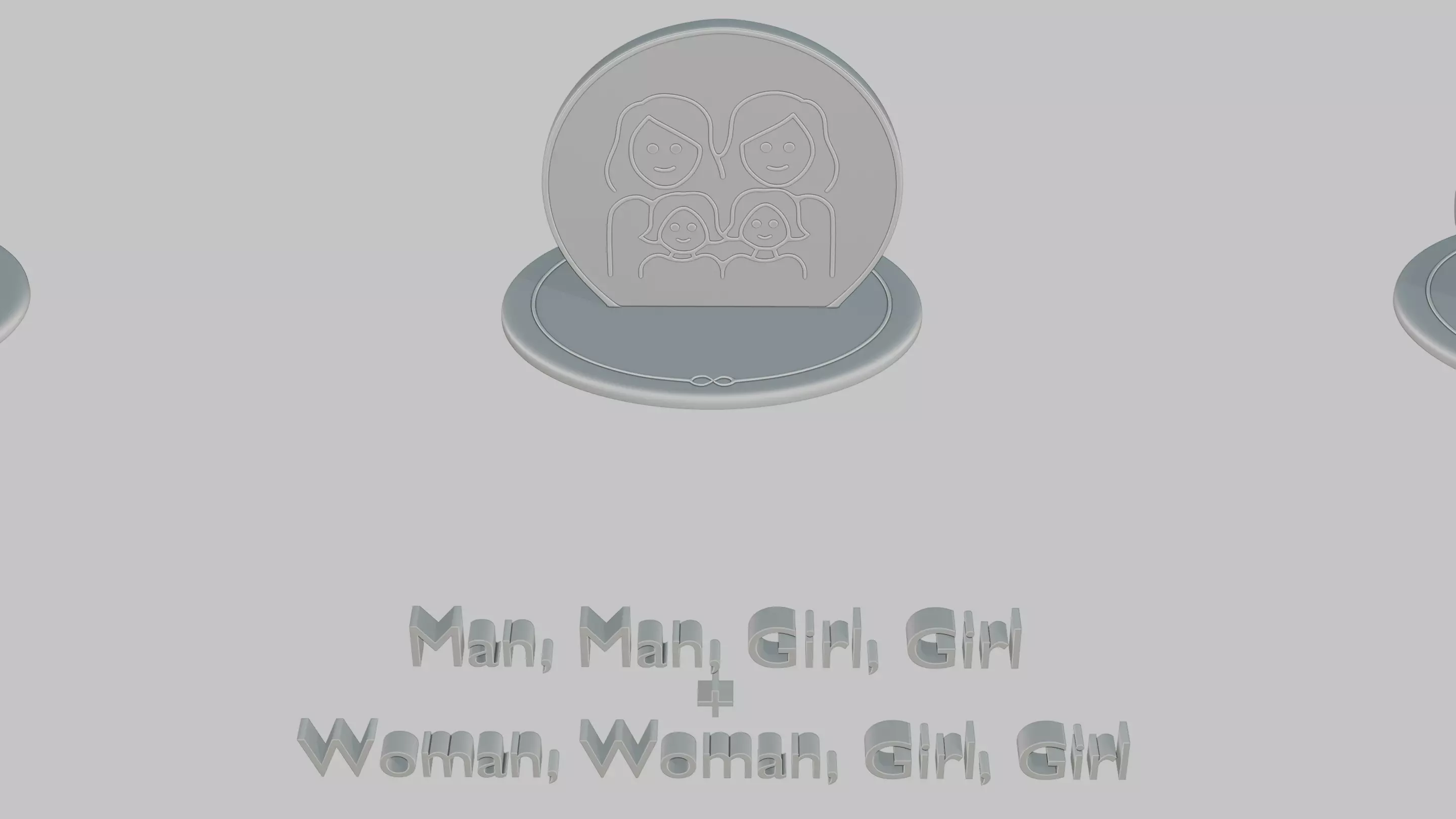 Emoji Statues Family Full Collection 3D print model_24