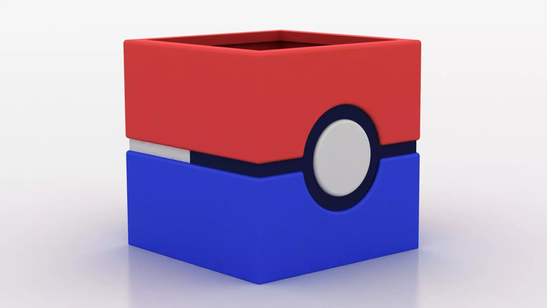 Pokemon pen holder toy 3D printable model 3D print model_1