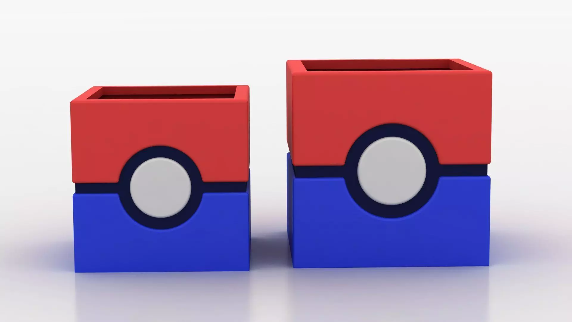 Pokemon pen holder toy 3D printable model 3D print model_2