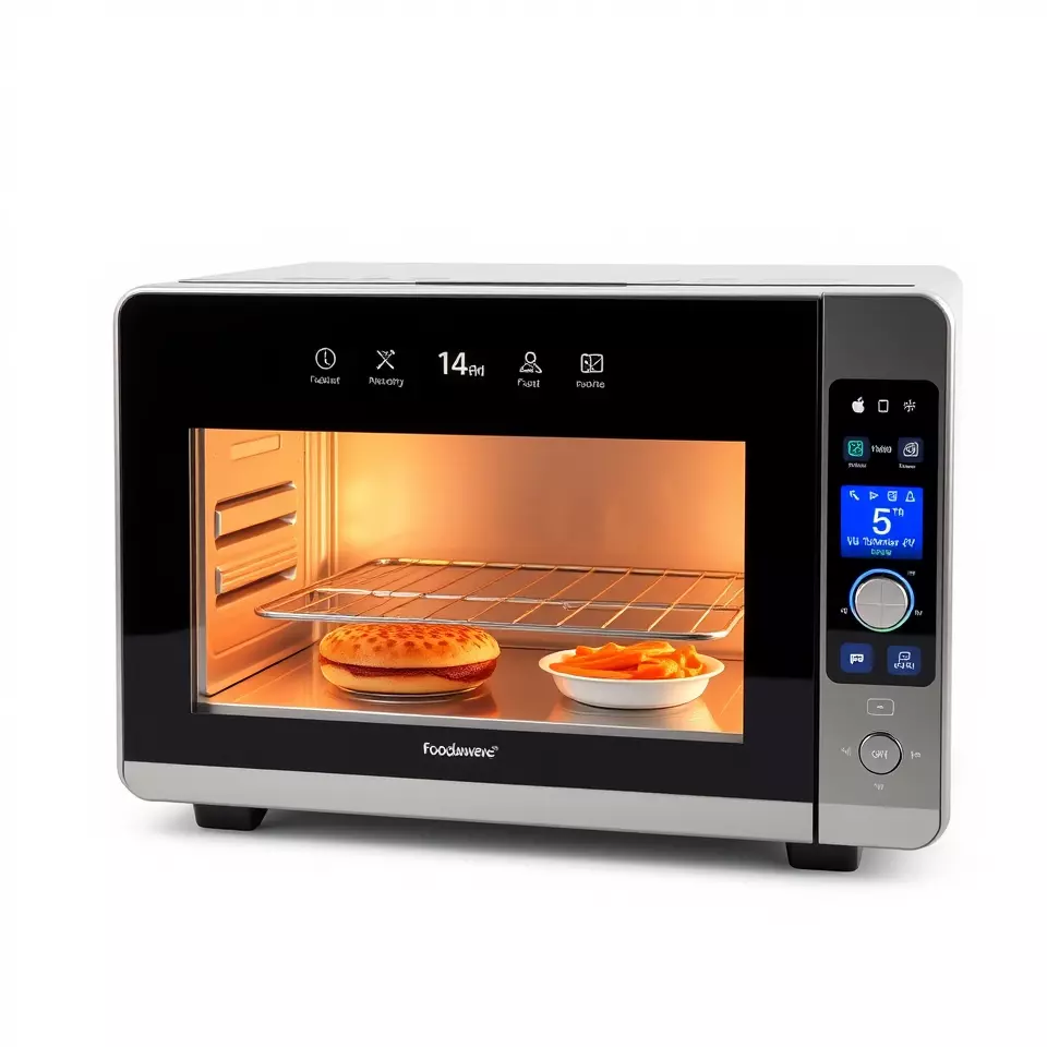 Foodaware Smart Oven model pack Low-poly 3D model_2
