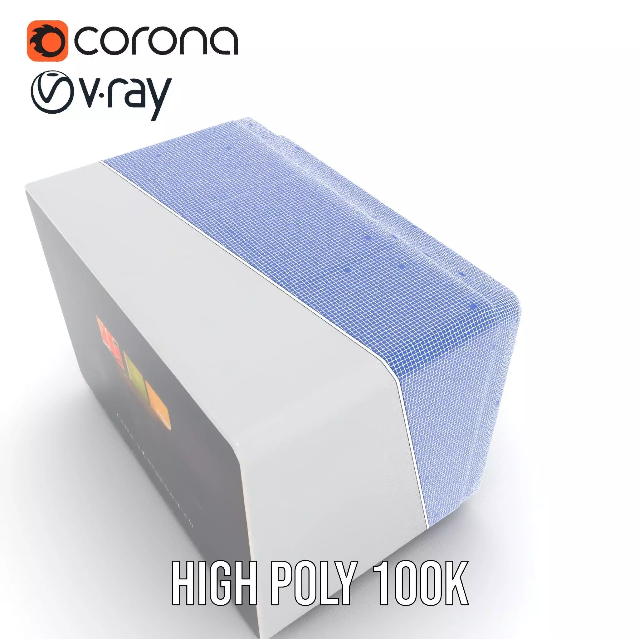 Foodaware Smart Oven model pack Low-poly 3D model_32