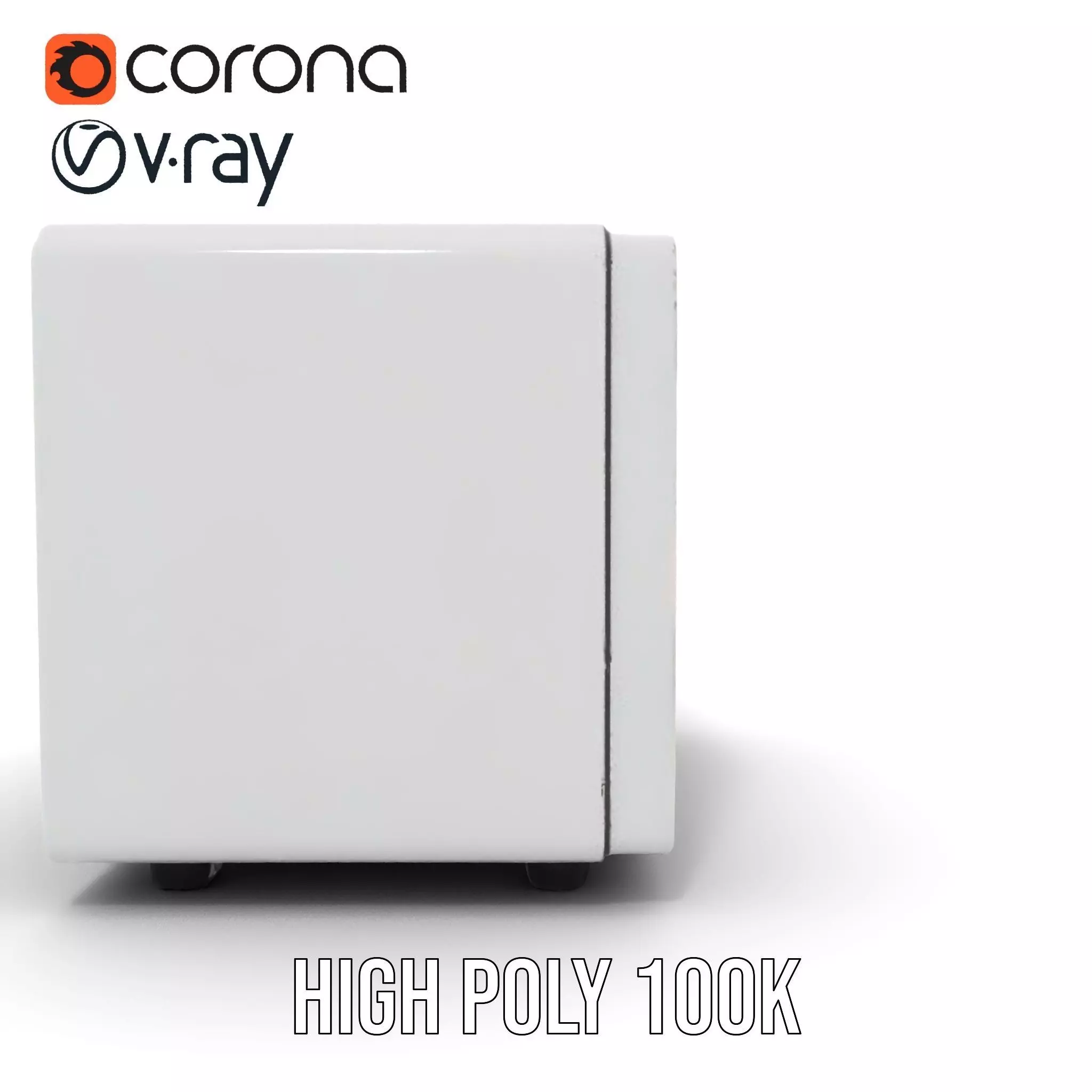 Foodaware Smart Oven model pack Low-poly 3D model_26