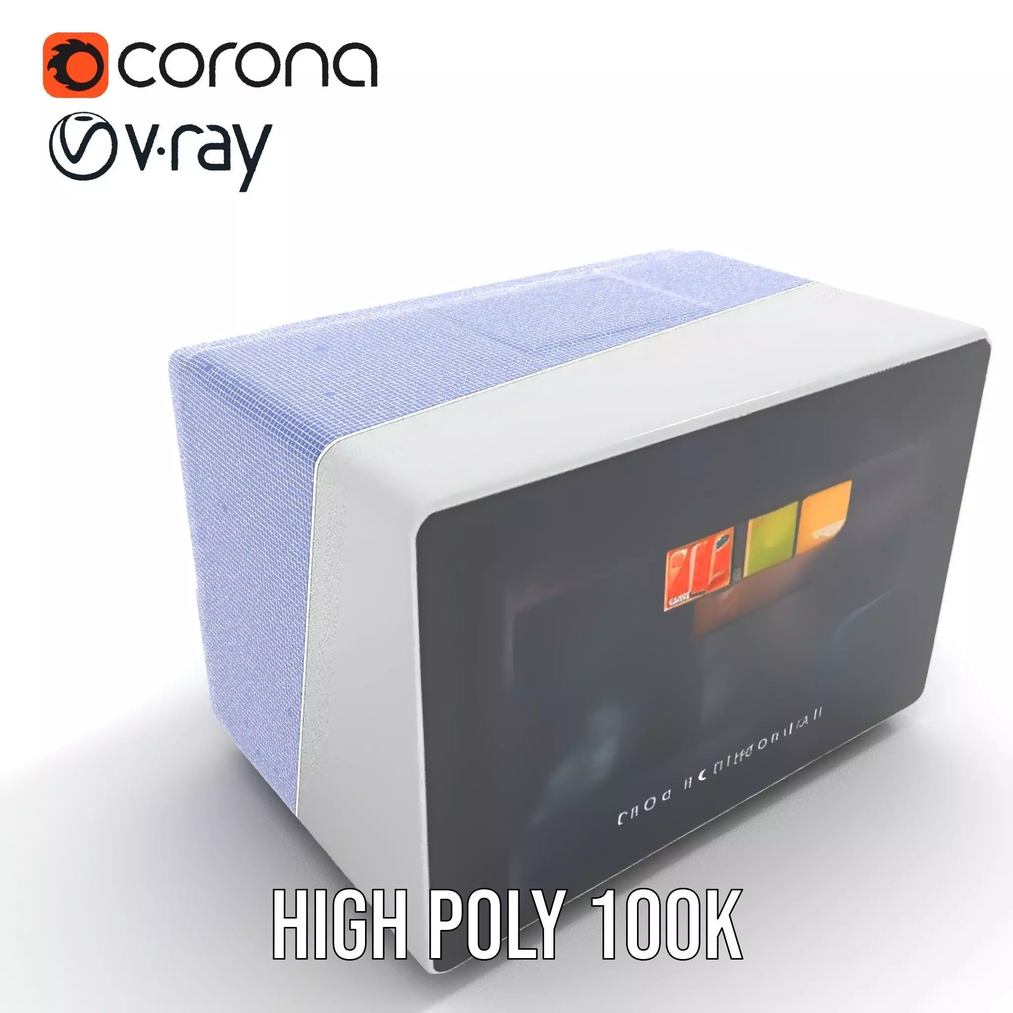 Foodaware Smart Oven model pack Low-poly 3D model_29