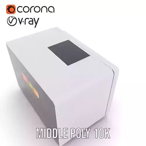 Foodaware Smart Oven model pack Low-poly 3D model 6