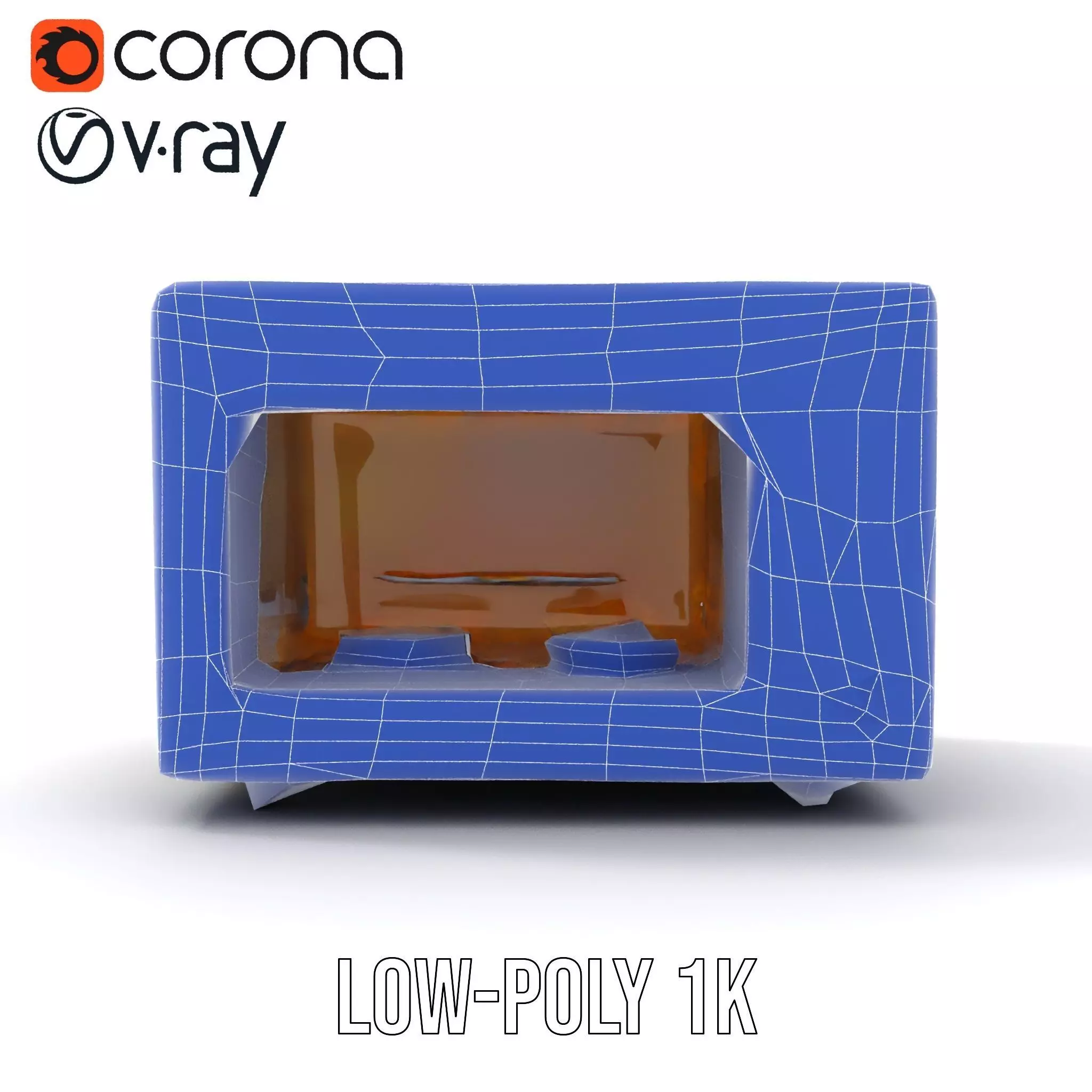 Foodaware Smart Oven model pack Low-poly 3D model_22