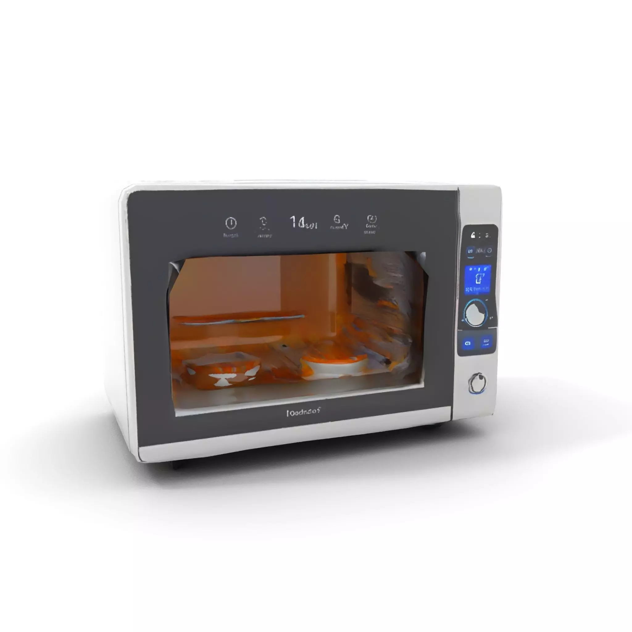 Foodaware Smart Oven model pack Low-poly 3D model_7