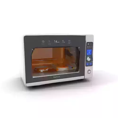 Foodaware Smart Oven model pack Low-poly 3D model 7