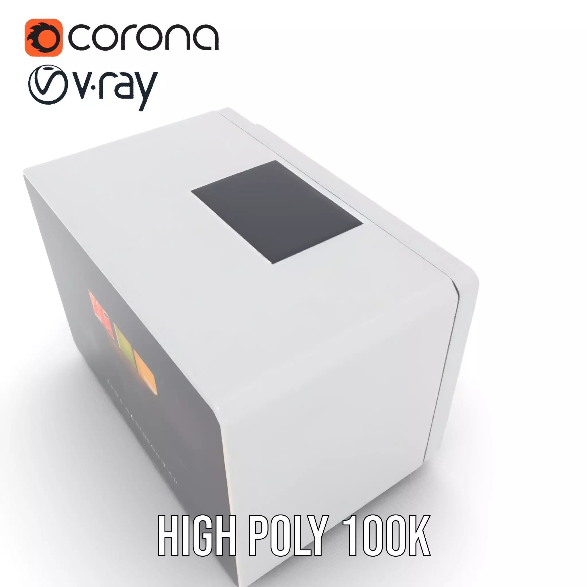 Foodaware Smart Oven model pack Low-poly 3D model_23