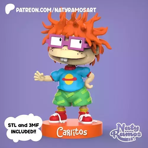 CARLITOS RUGRATS 3D print model