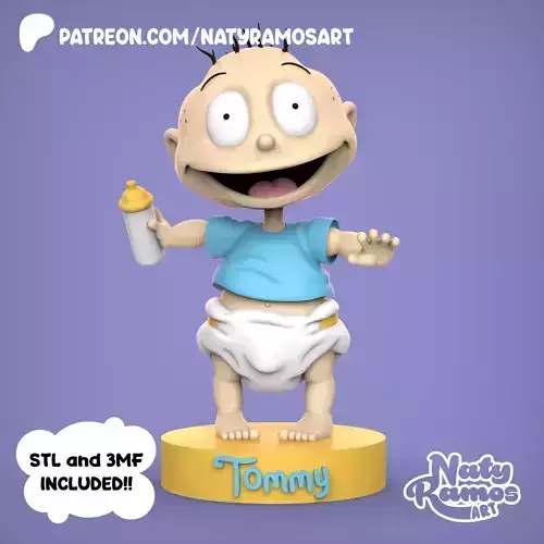 TOMMY RUGRATS 3D print model