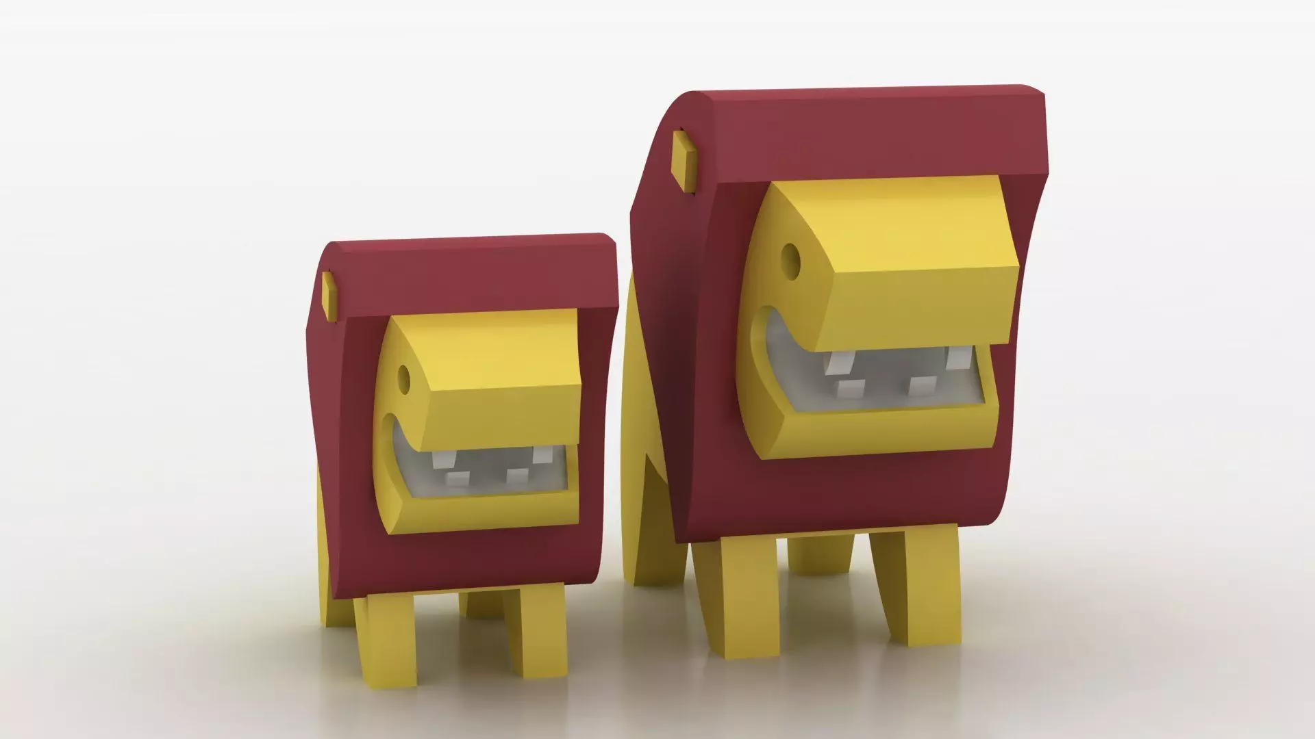 Jungle king toy  3D printable model  3D print model_2