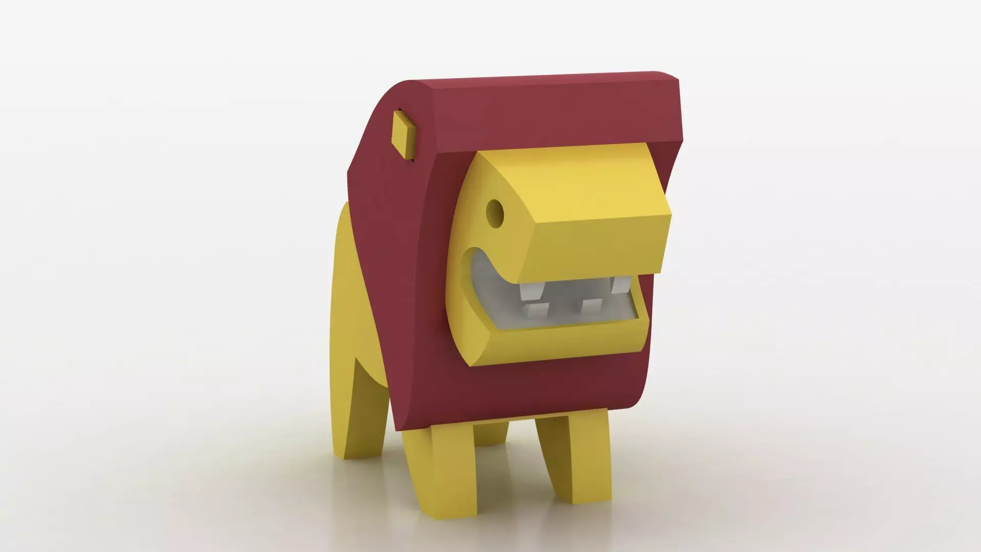 Jungle king toy  3D printable model  3D print model_0