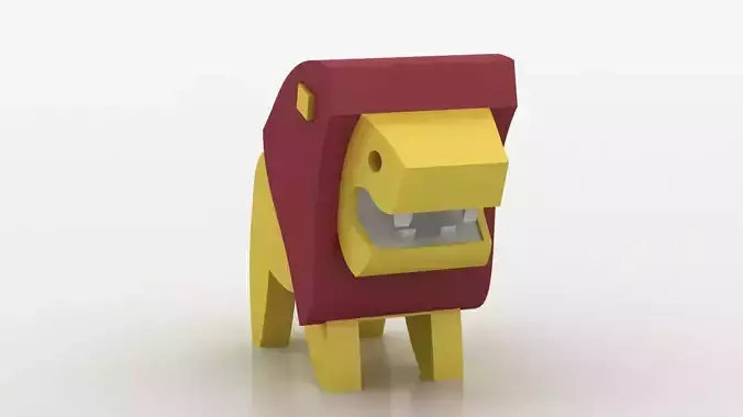 Jungle king toy  3D printable model  3D print model