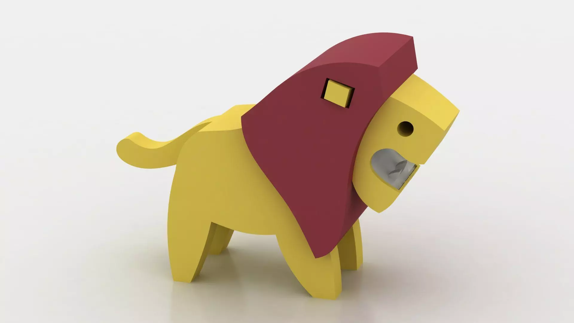 Jungle king toy  3D printable model  3D print model_1