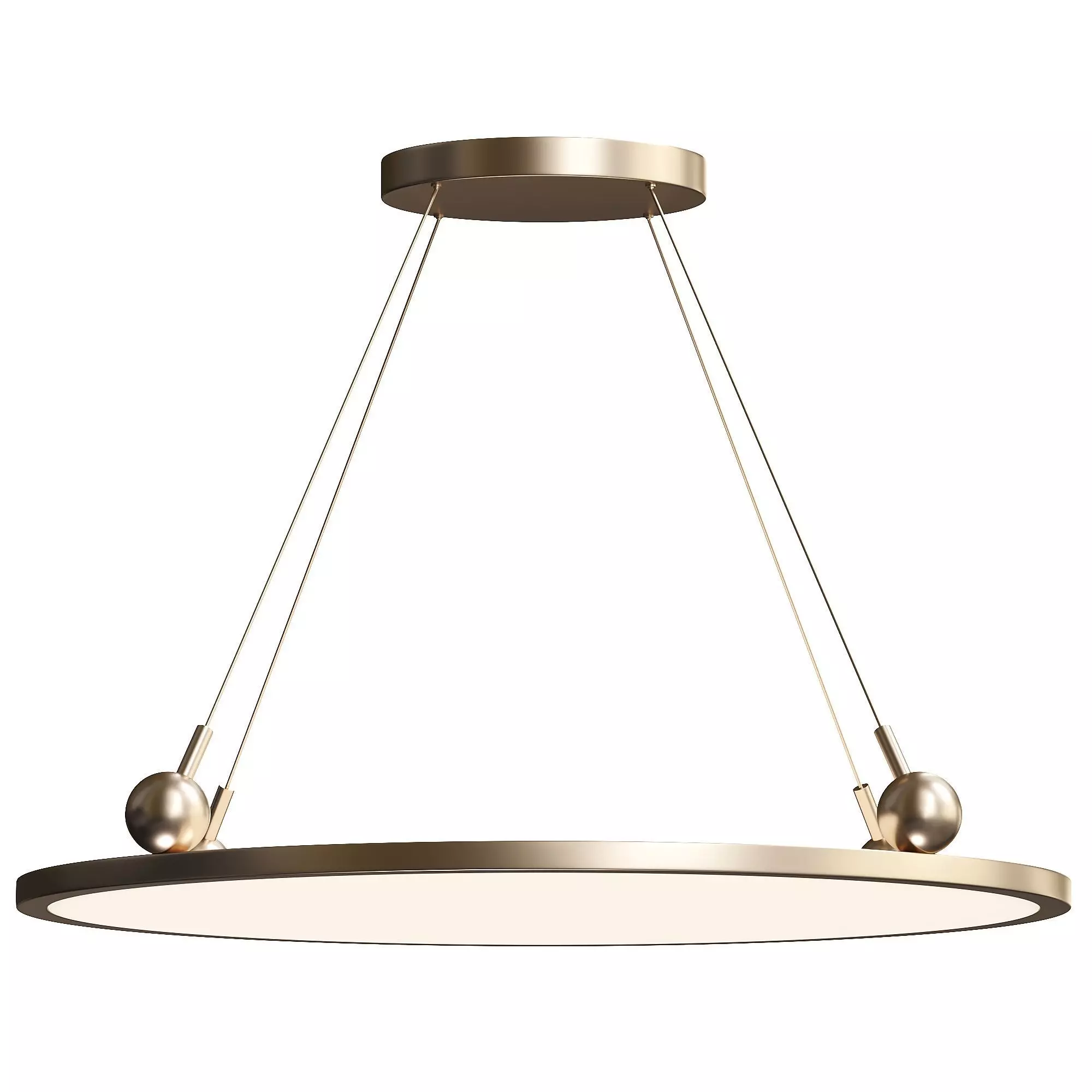 Jovian LED Chandelier 3D model