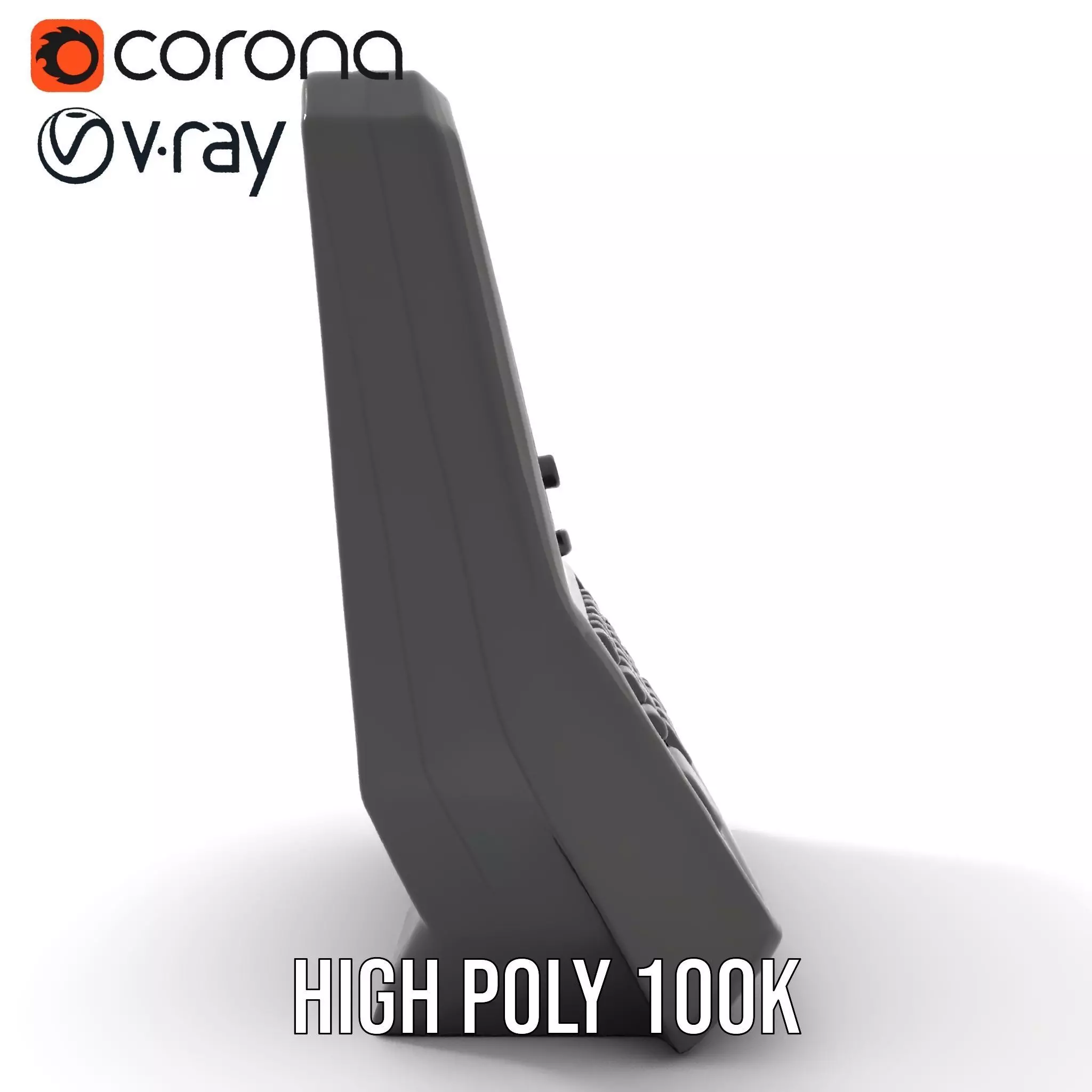 Advanced Keyboard Display Device Model Pack Low-poly 3D model_26